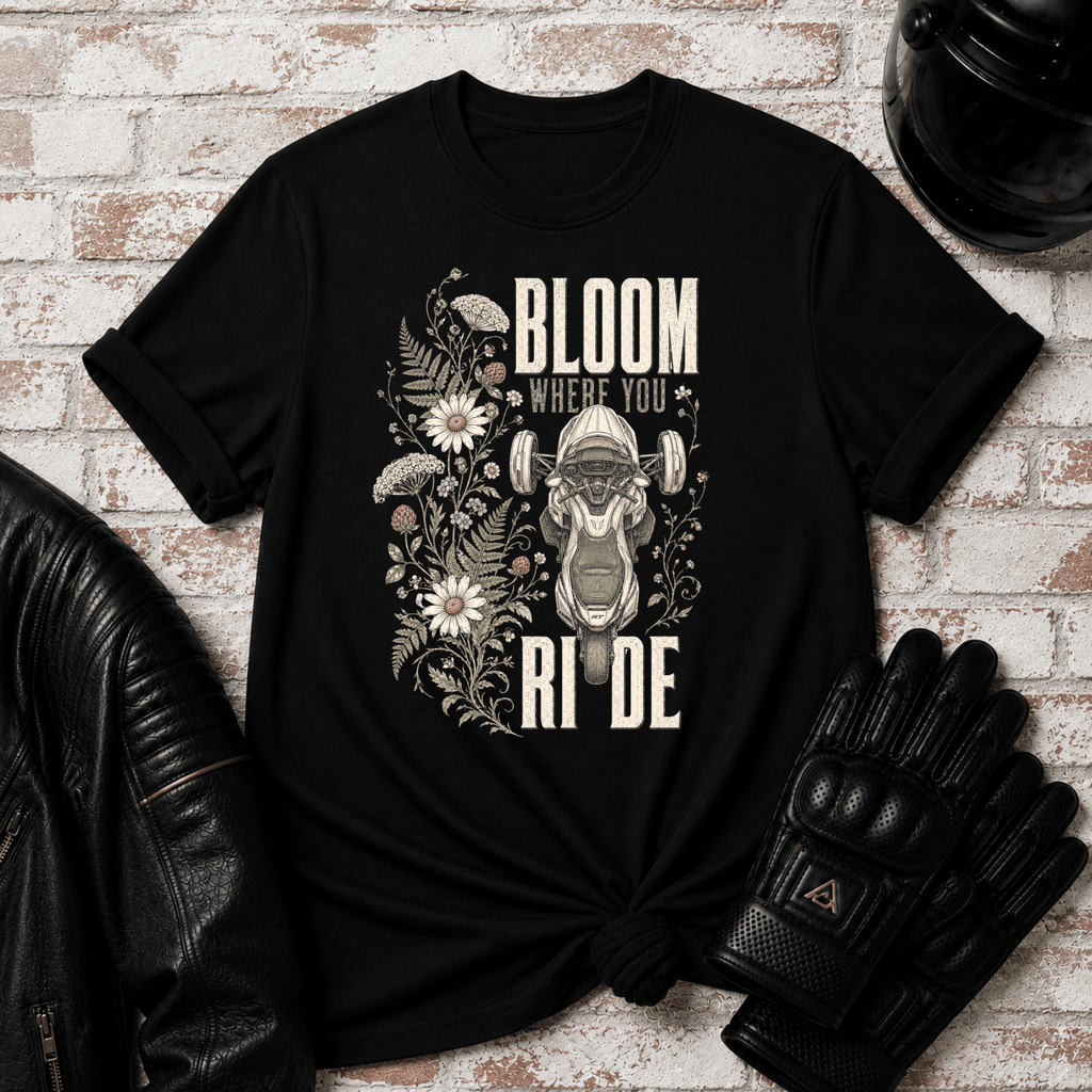 Bloom Where You Ride T-Shirt