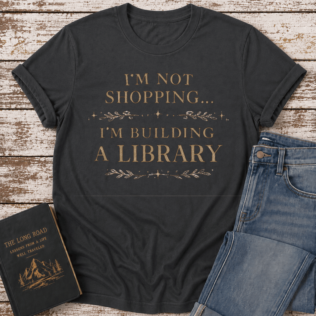 Building a Library T-Shirt