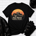 Three Wheels Endless Roads T-Shirt
