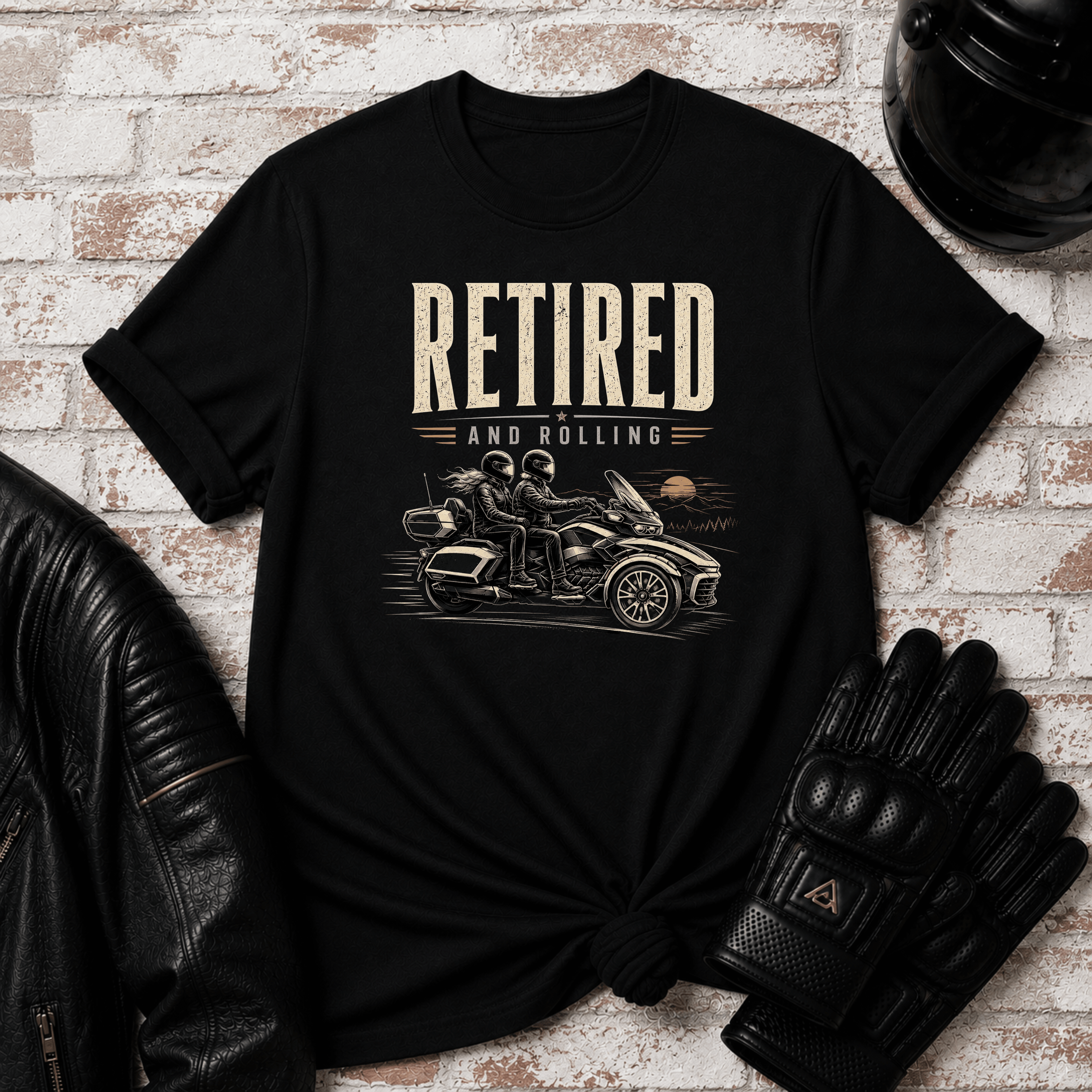Retired And Rolling T-Shirt