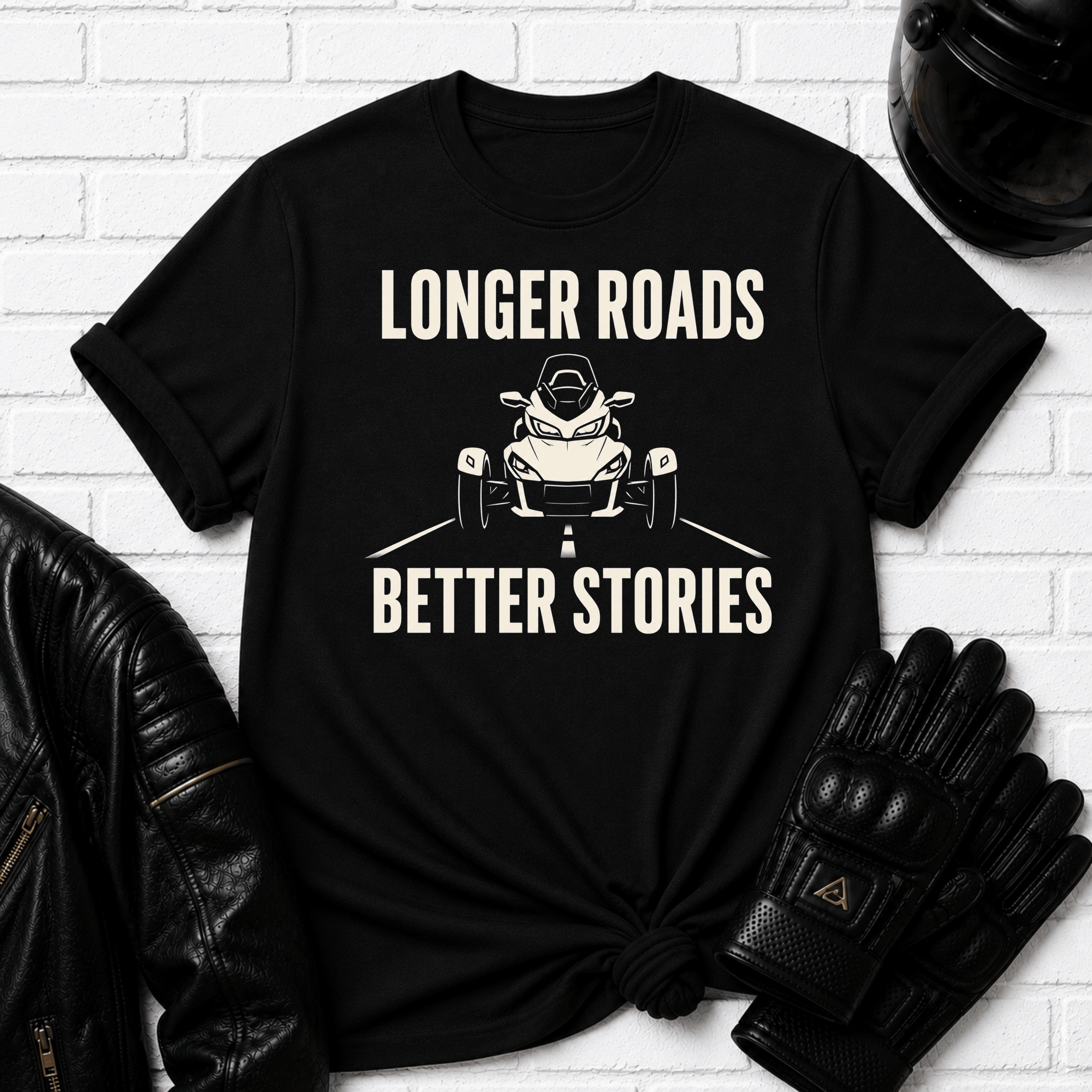 Longer Roads Better Stories T-Shirt