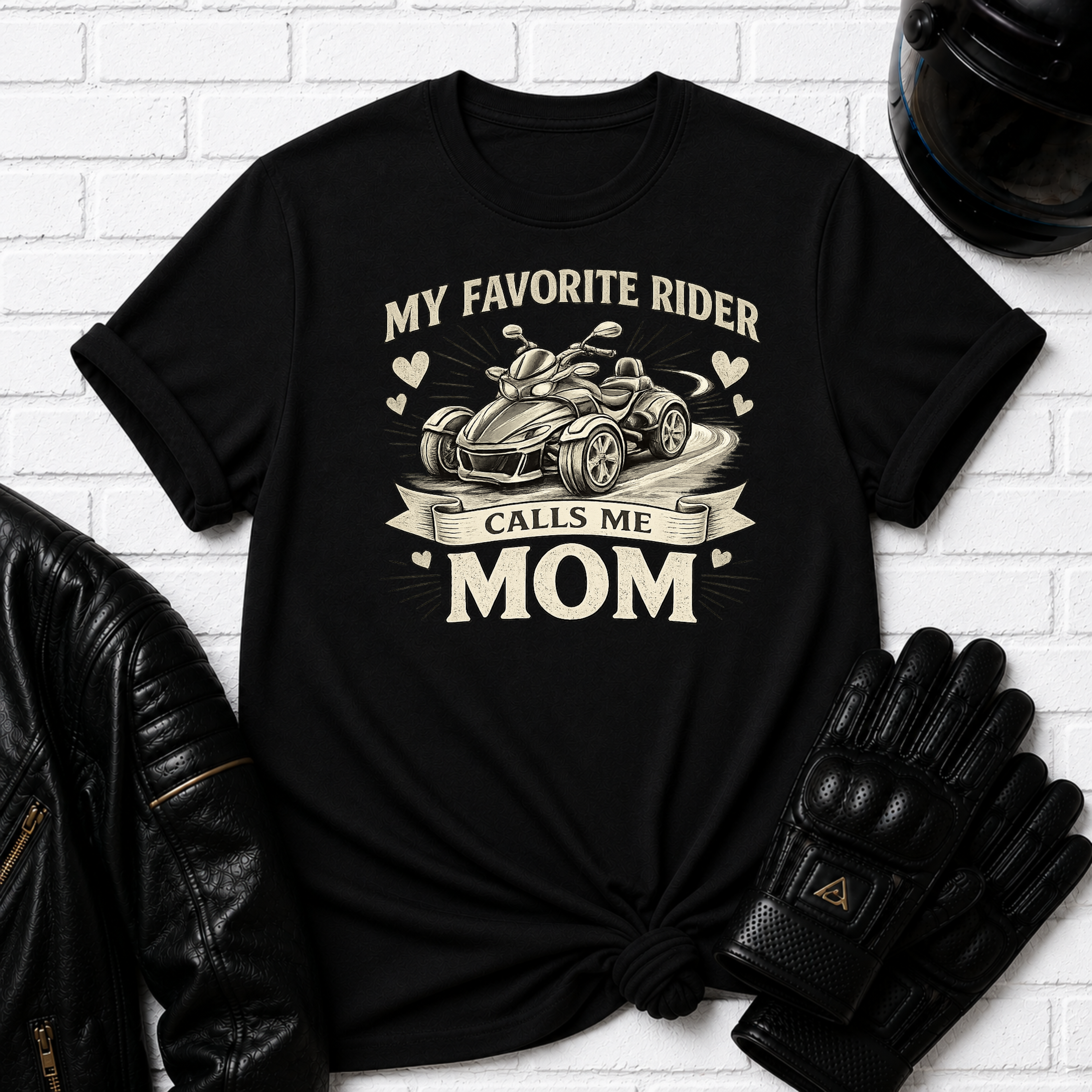 Favorite Rider Mom T-Shirt