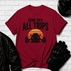 Zero Tips All Trips Sunset T-Shirt
