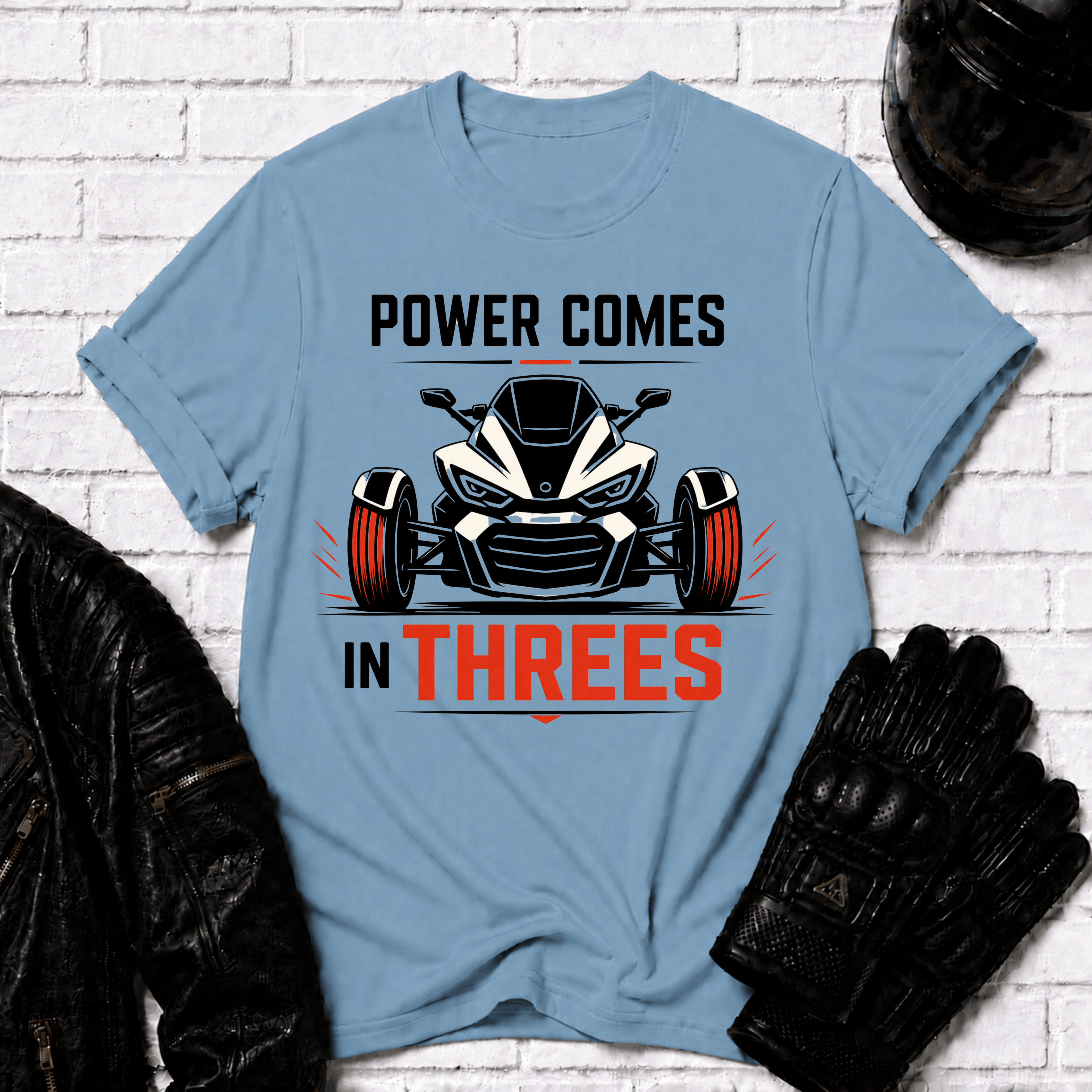 Power Comes In Threes T-Shirt