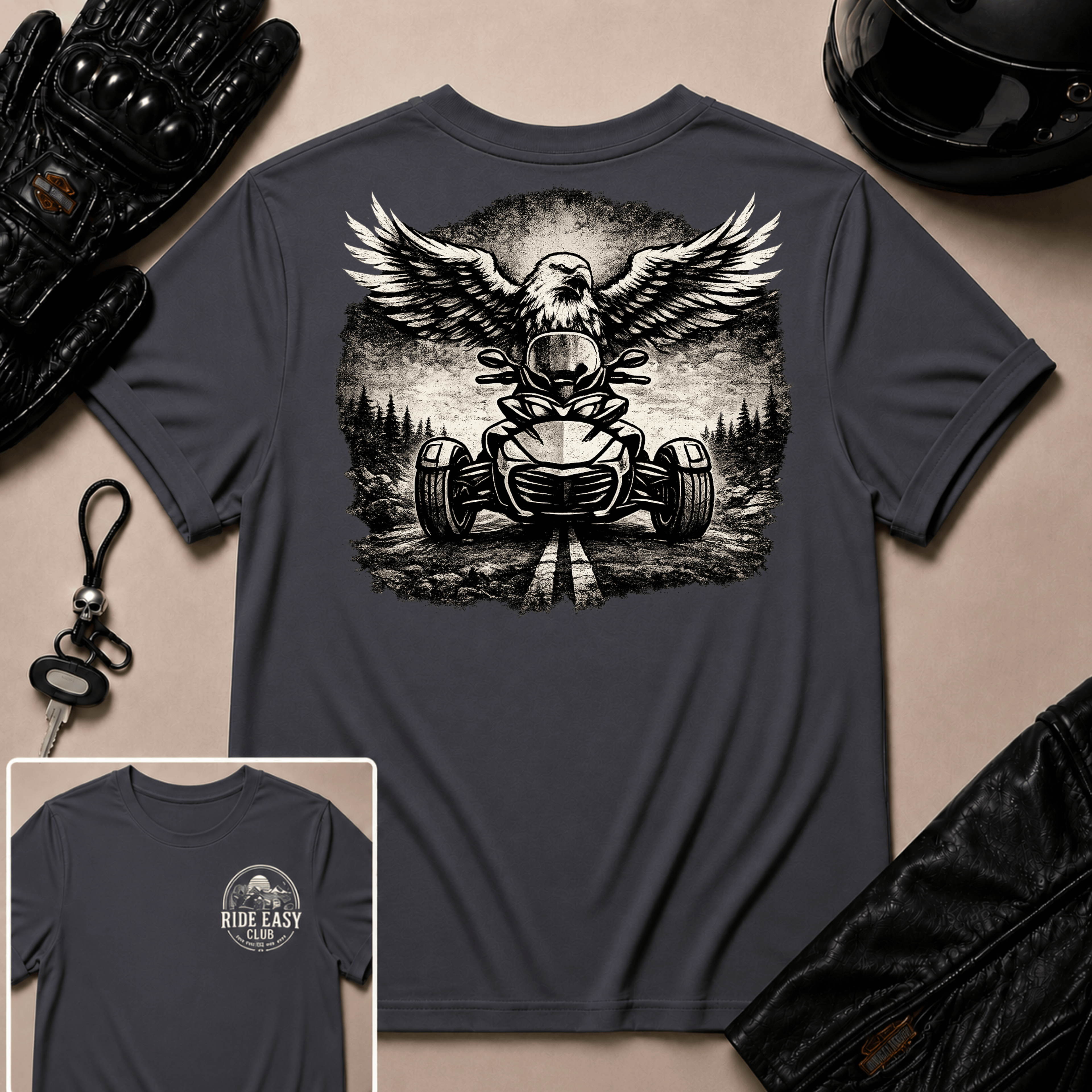 Eagle Riding Free