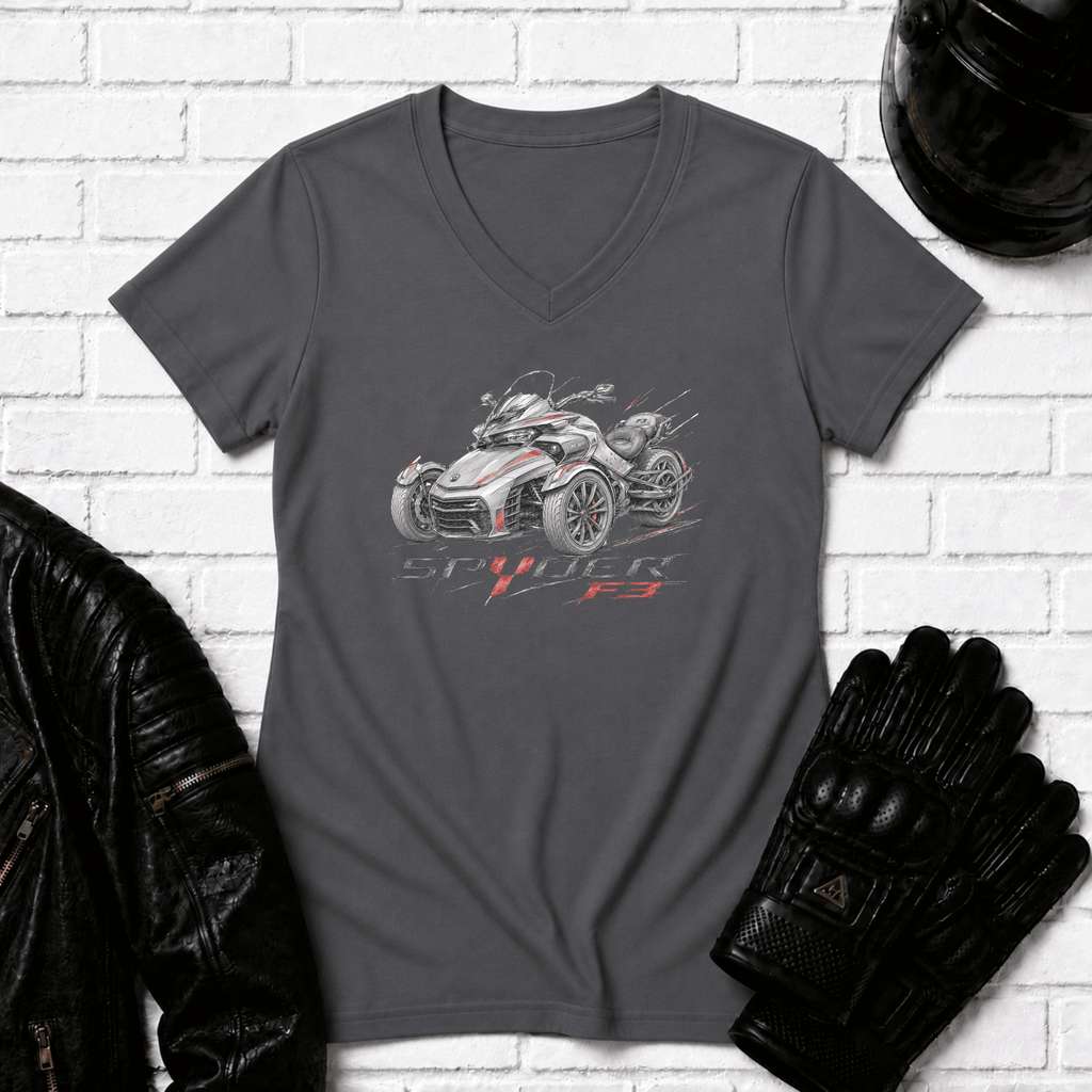 F3 Sketch V Neck T-Shirt