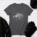 F3 Sketch V Neck T-Shirt
