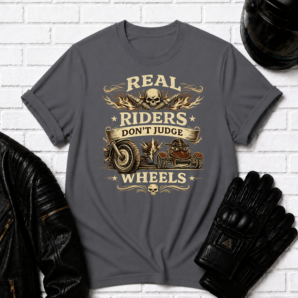 Dont Judge Wheels T-Shirt