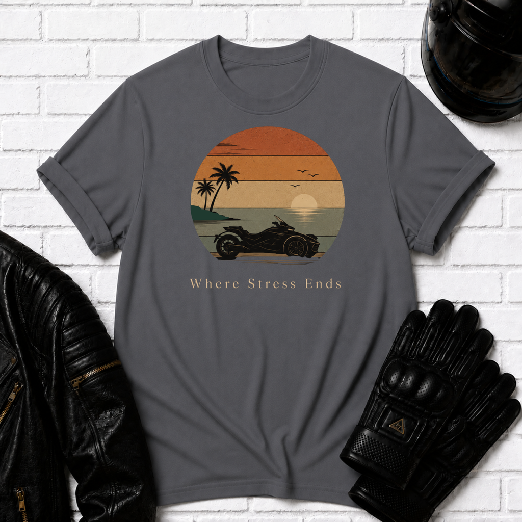Where Stress Ends T-Shirt
