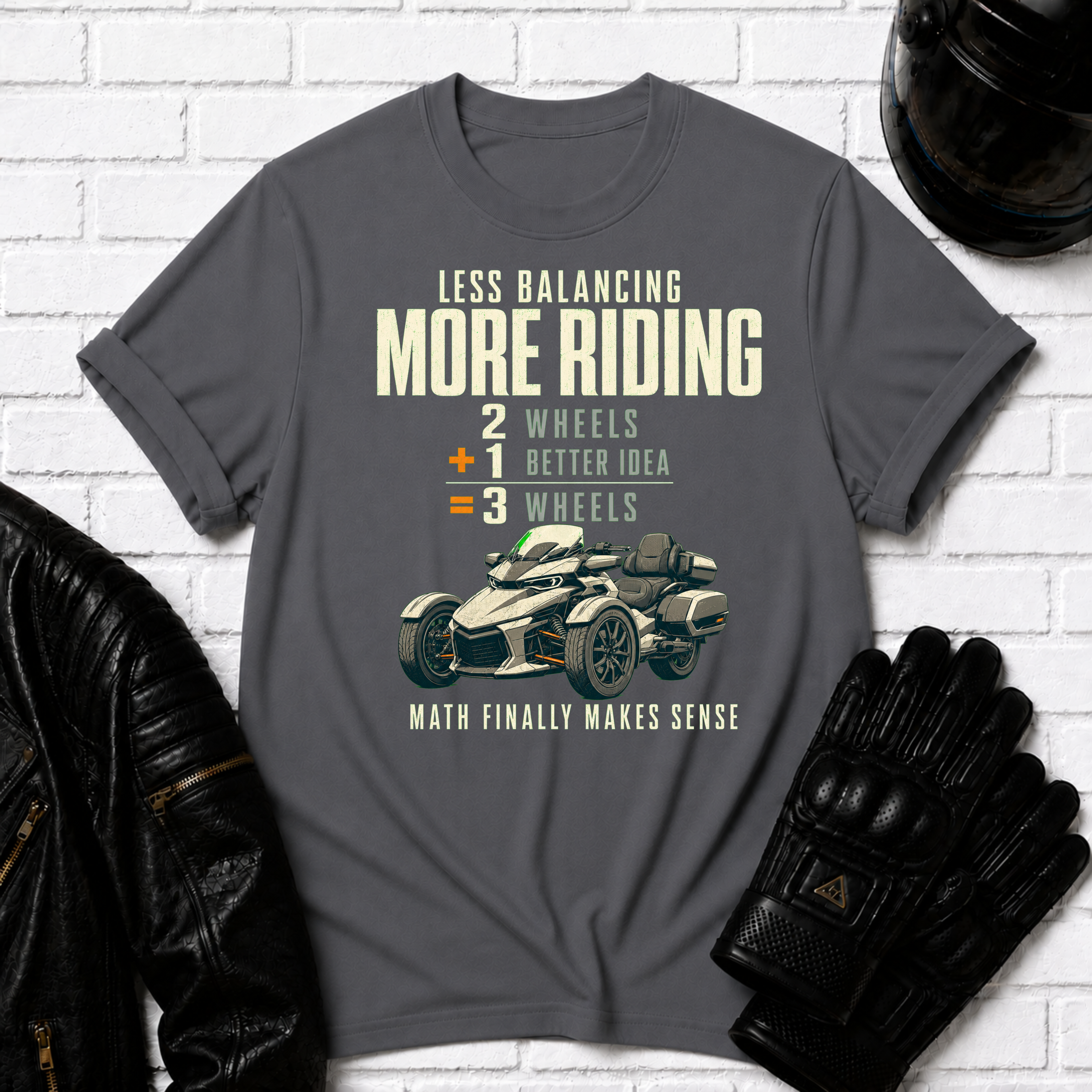 Less Balancing More Riding T-Shirt