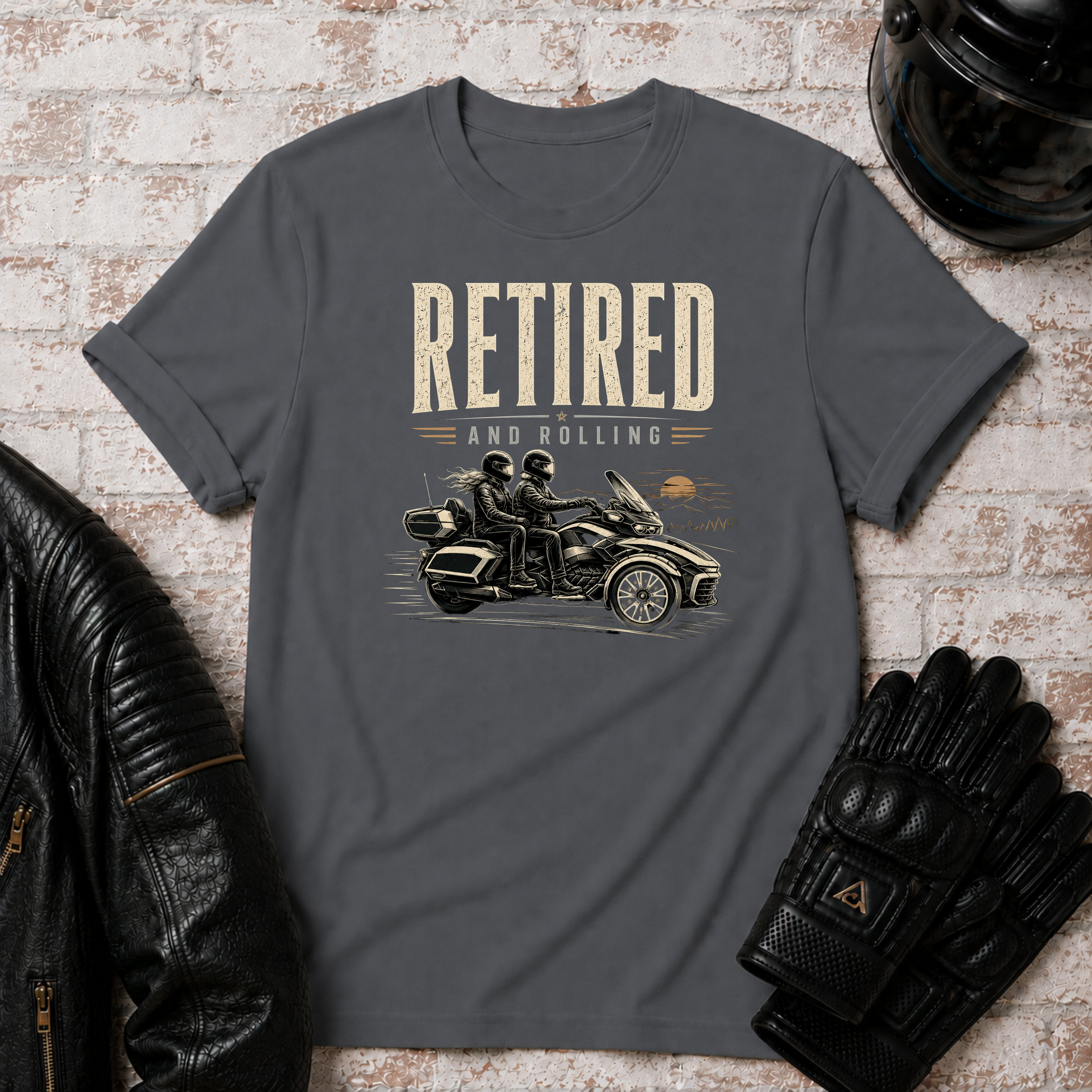 Retired And Rolling T-Shirt