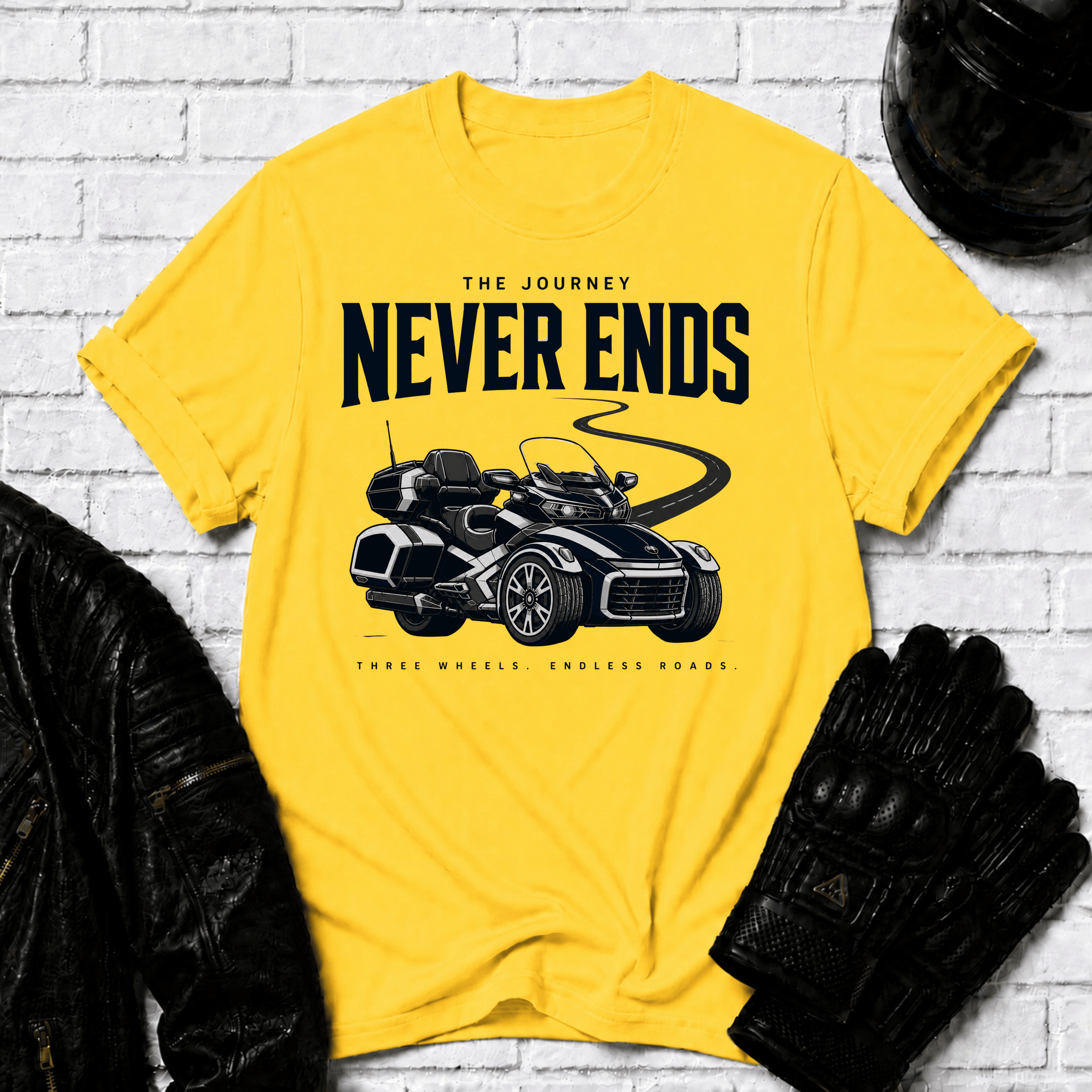 The Journey Never Ends T-Shirt