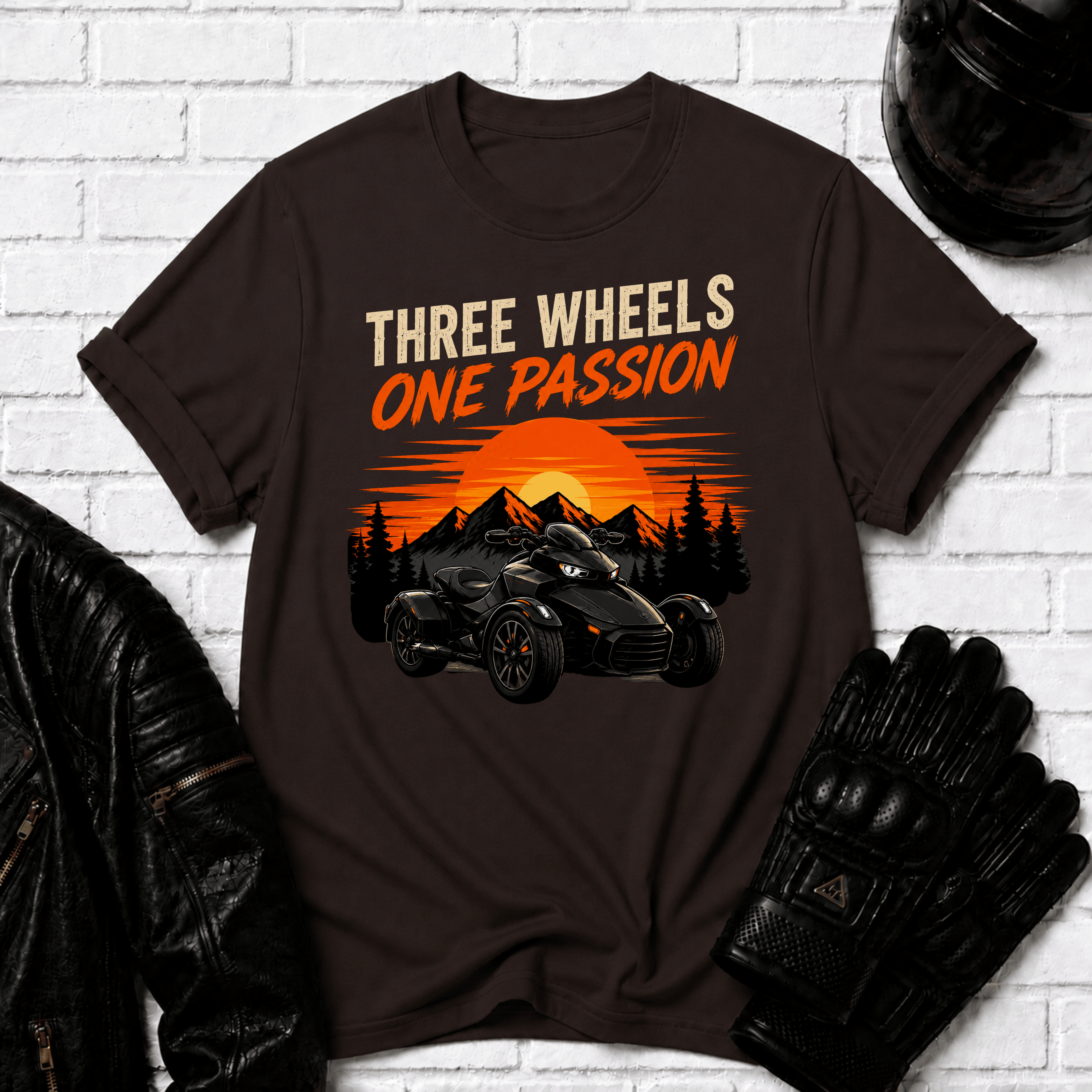 Three Wheels One Passion T-Shirt
