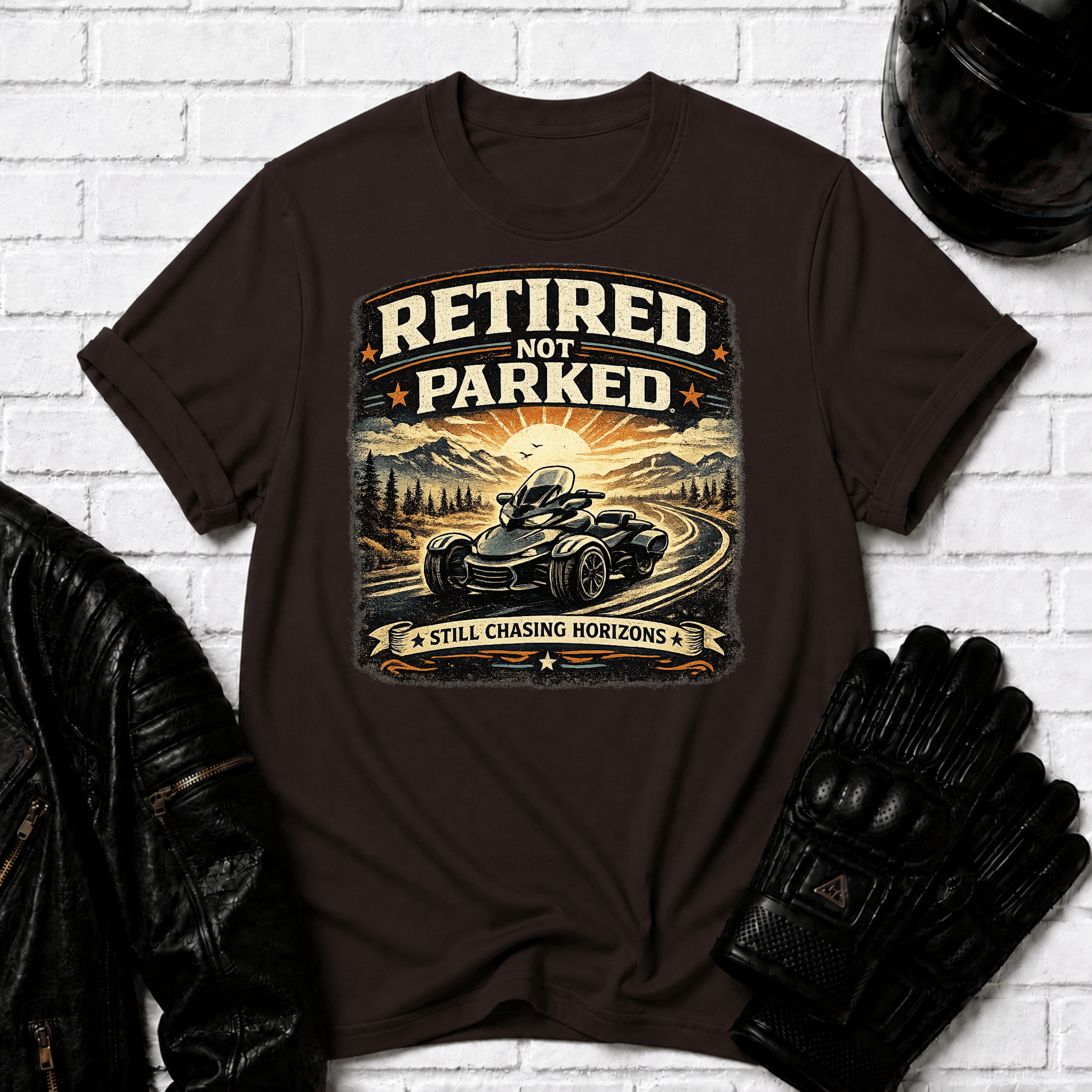Retired Not Parked T-Shirt