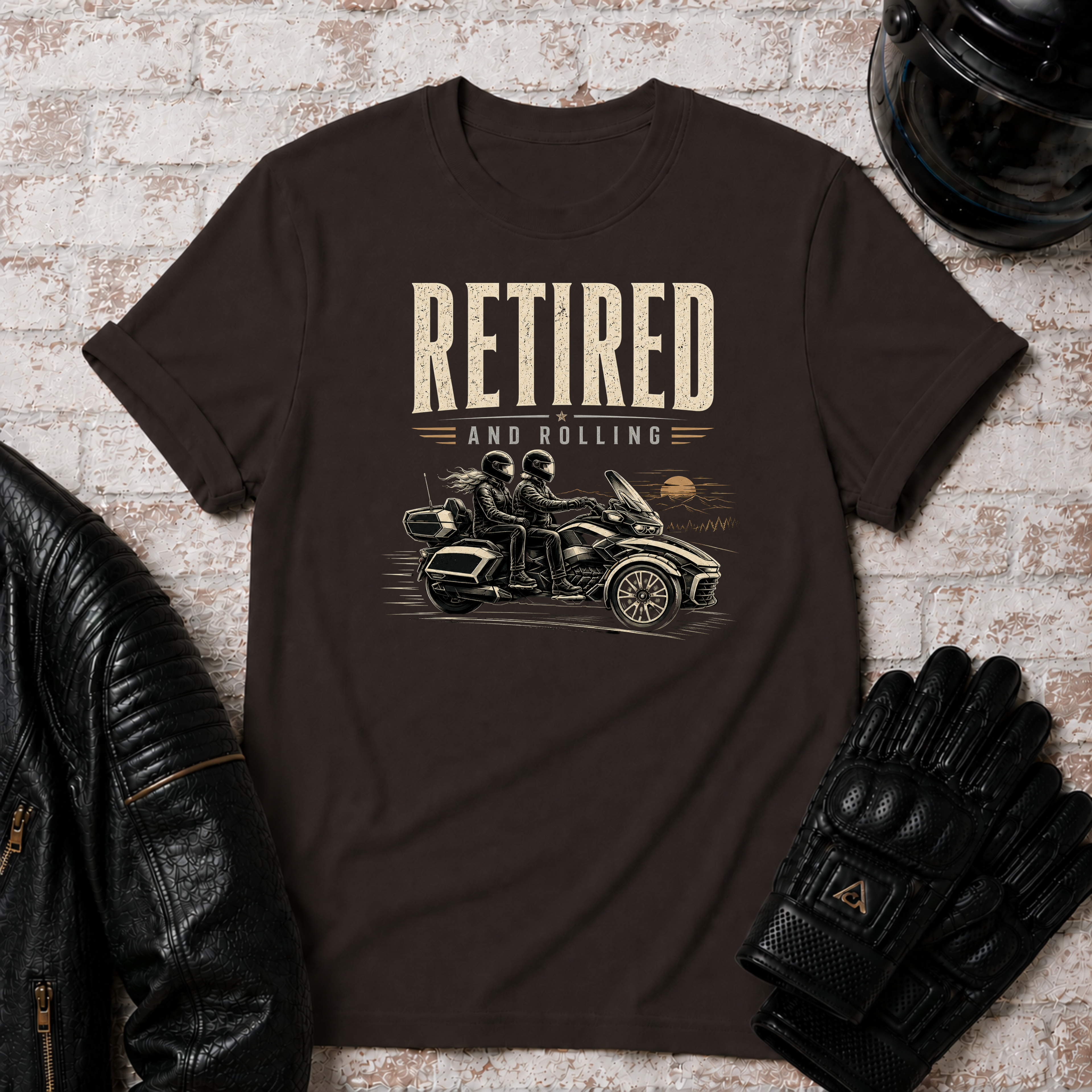 Retired And Rolling T-Shirt