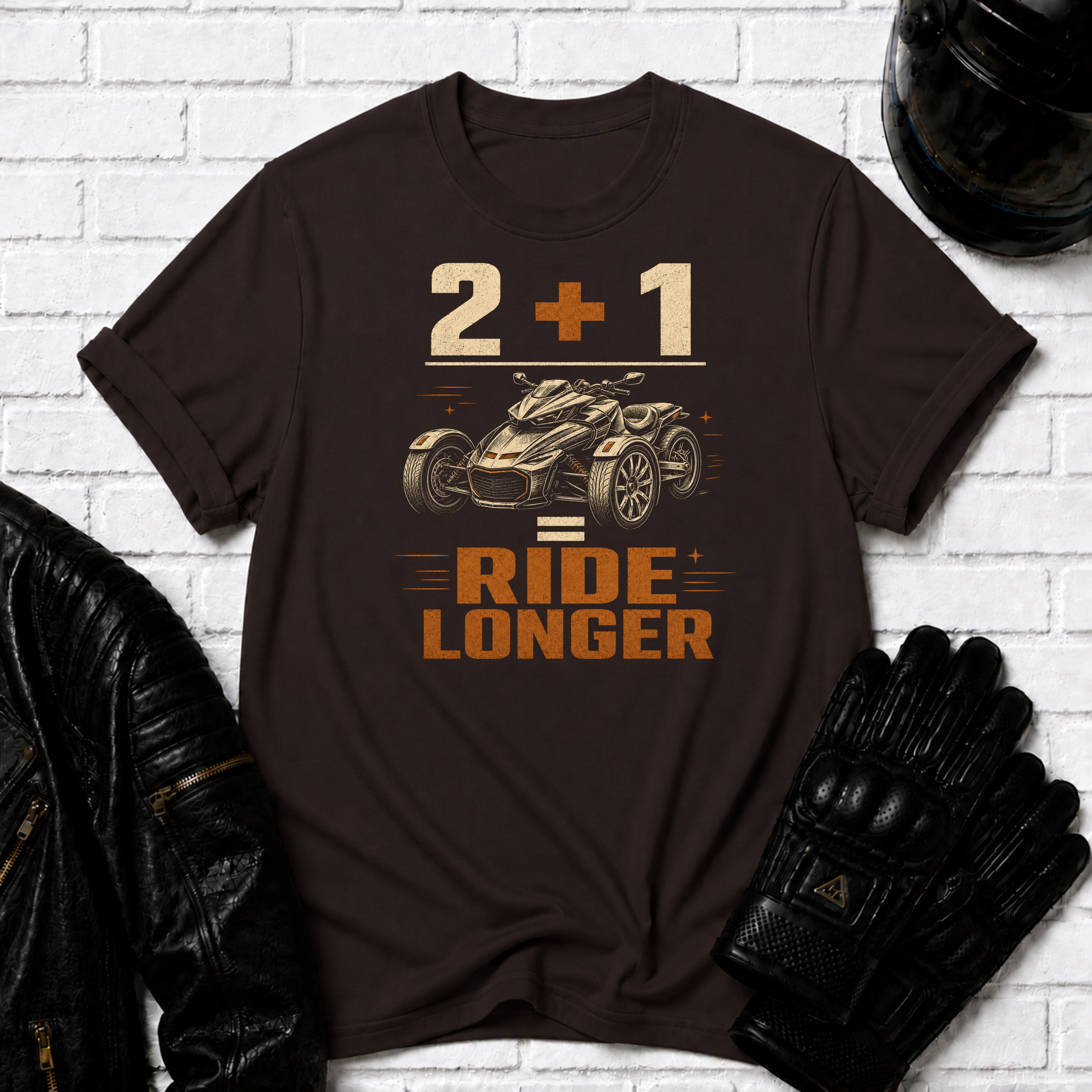 2+1 Ride Longer T-Shirt