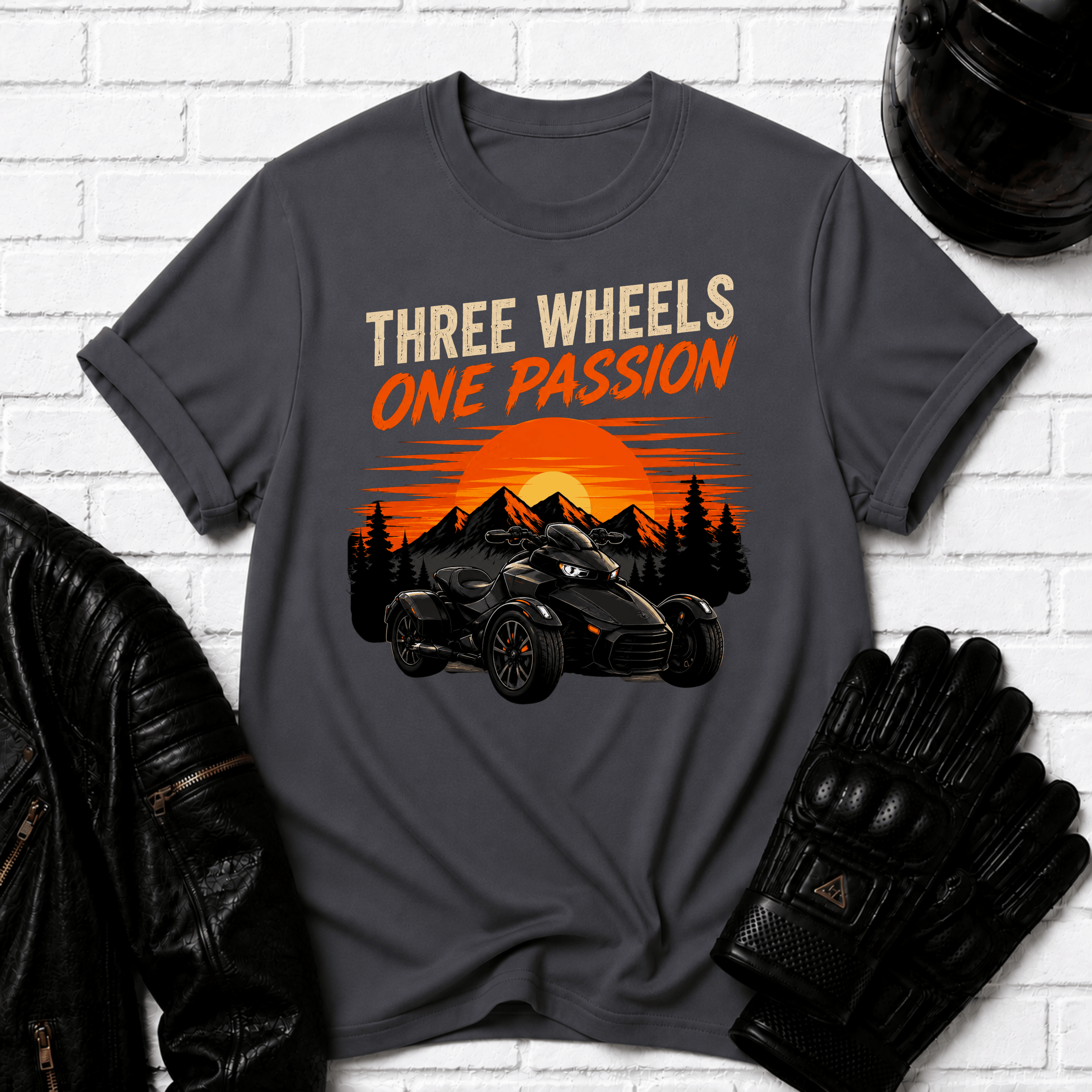 Three Wheels One Passion T-Shirt