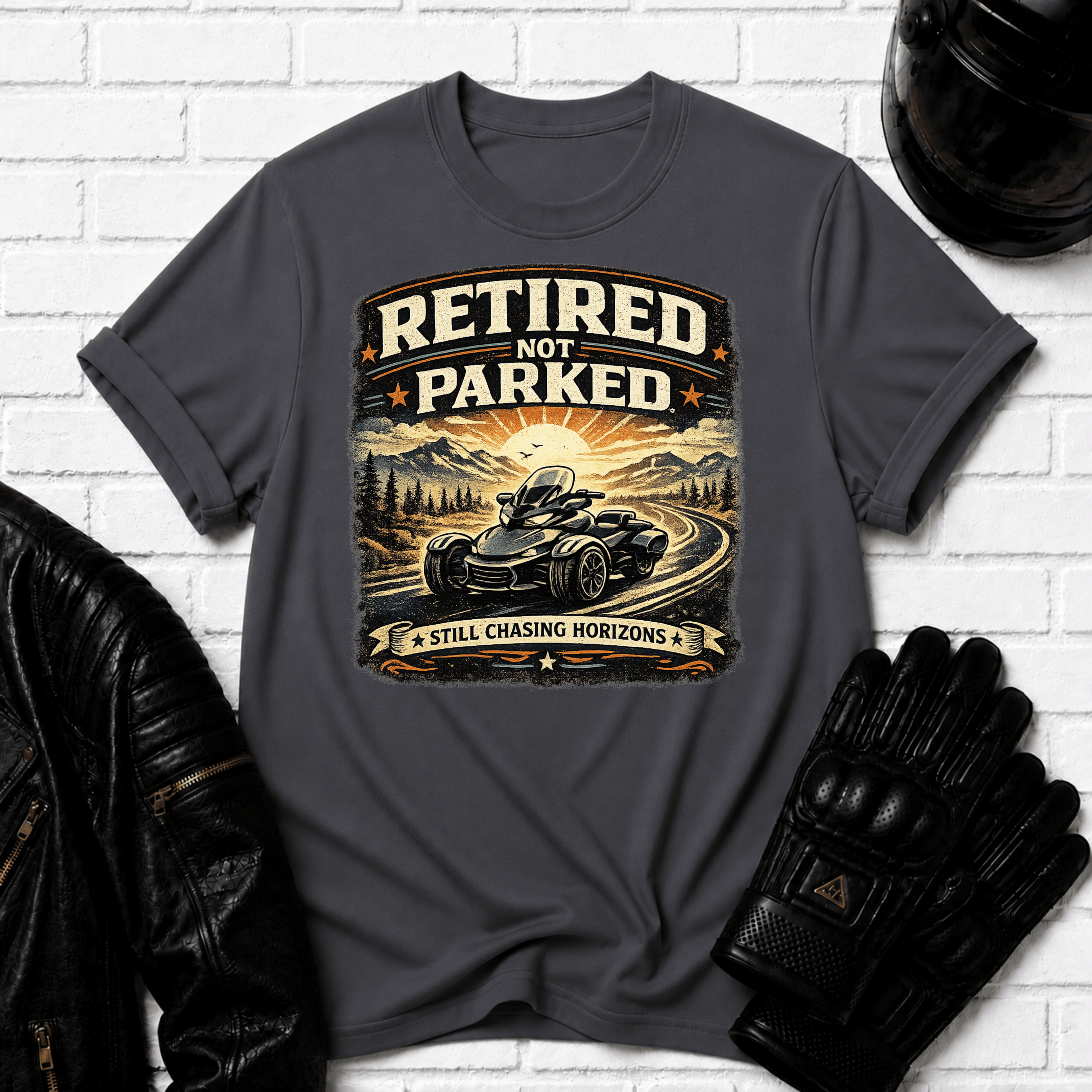 Retired Not Parked T-Shirt
