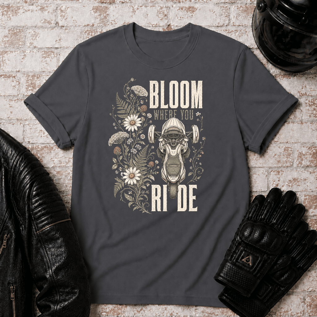 Bloom Where You Ride T-Shirt