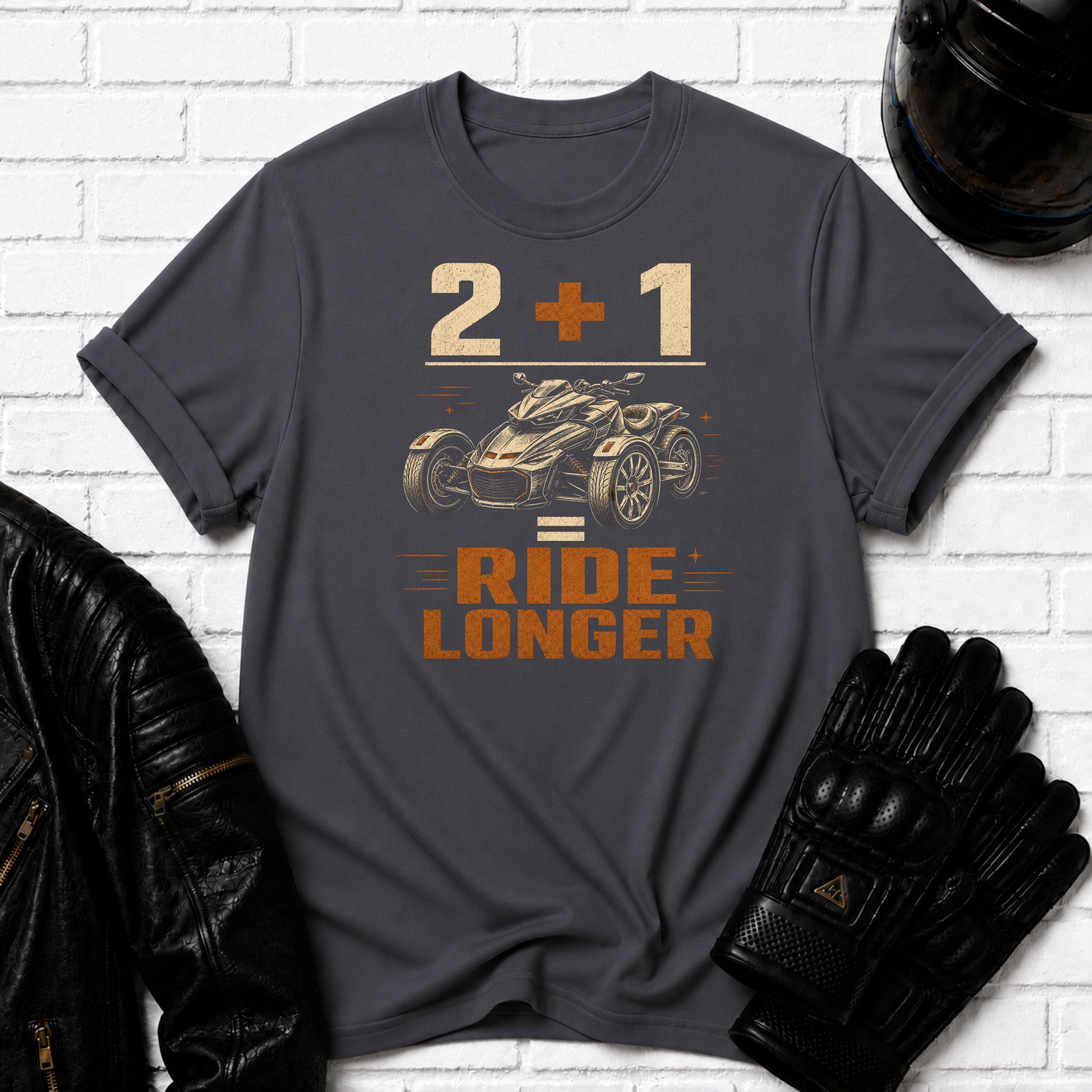 2+1 Ride Longer T-Shirt