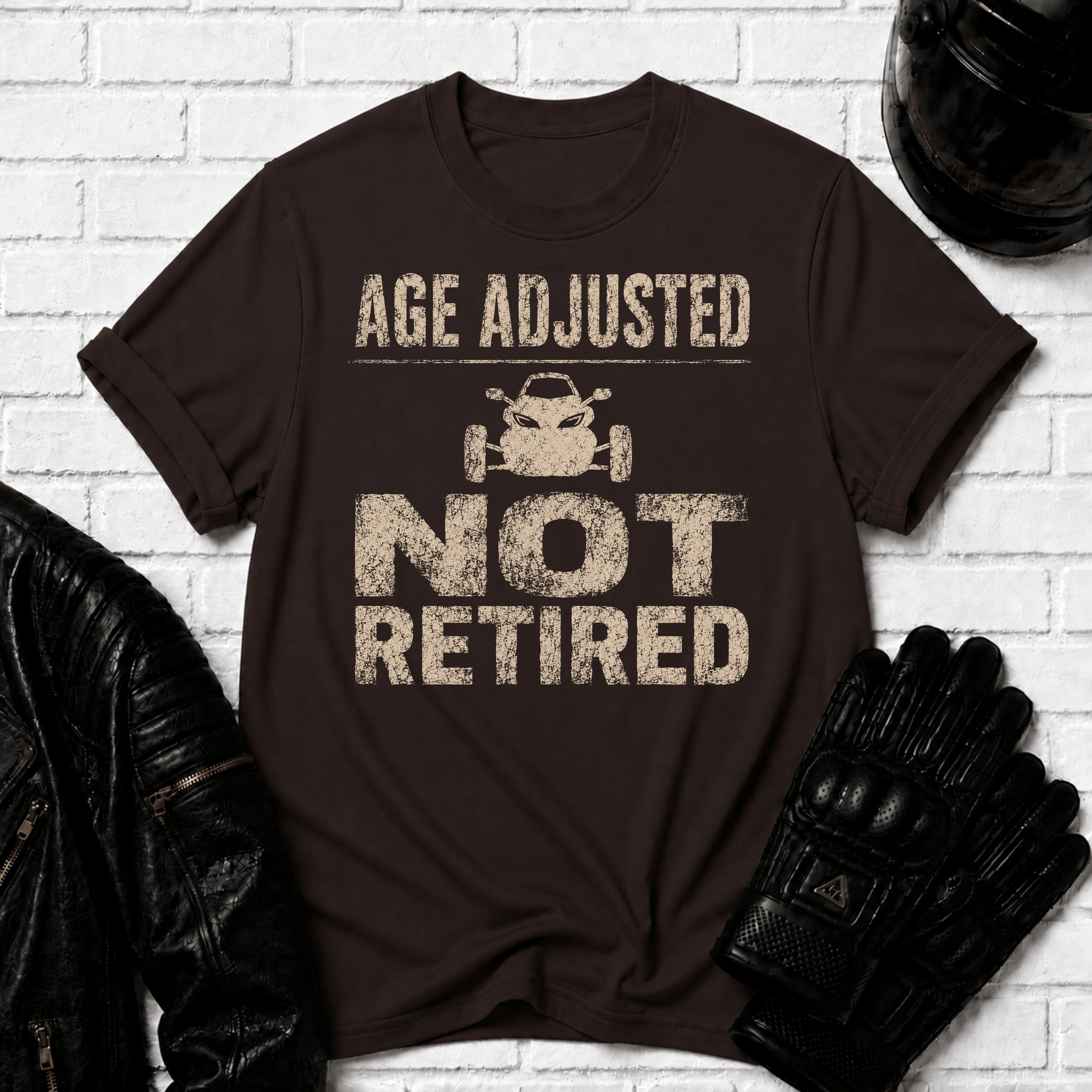 Age Adjusted Not Retired 2 T-Shirt