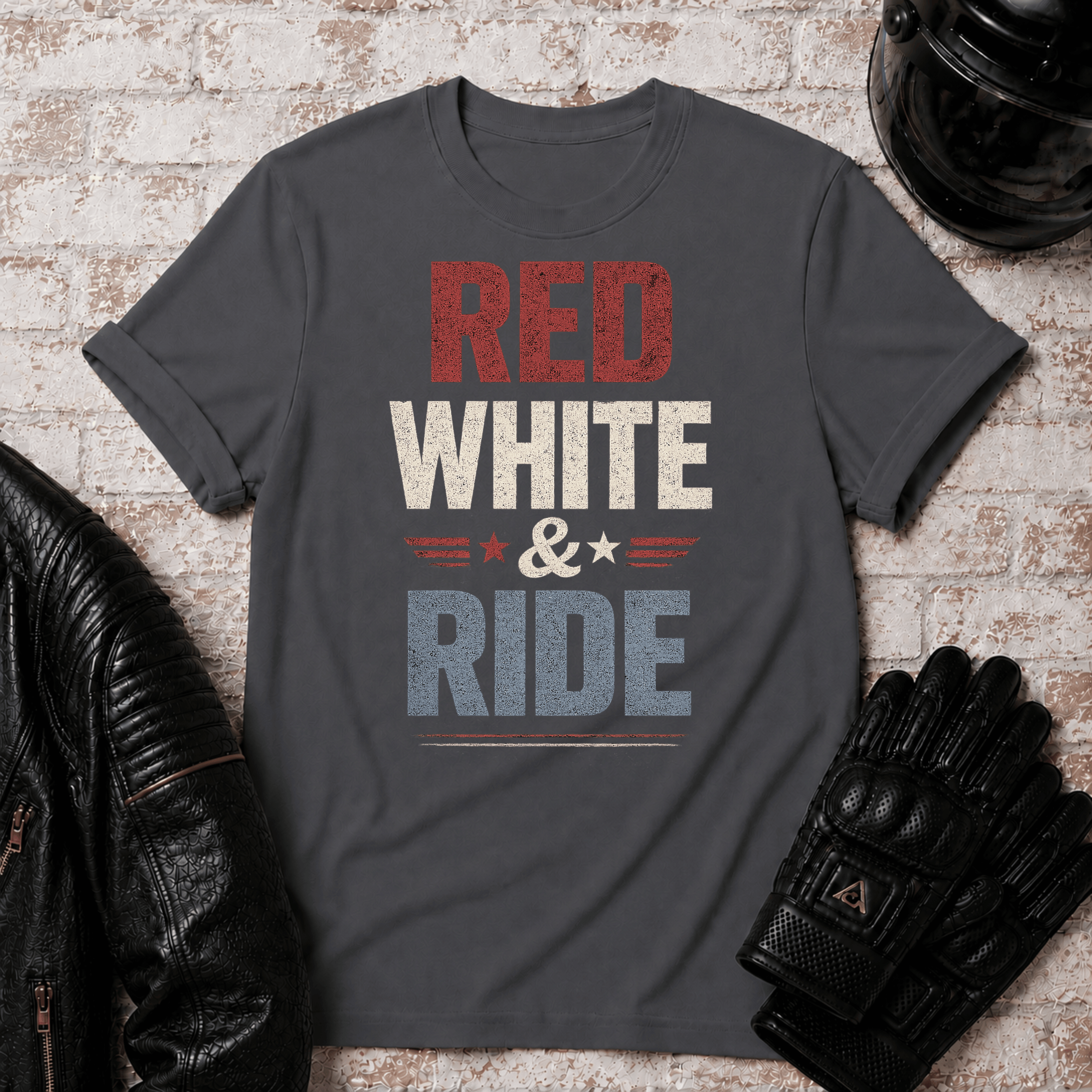 Red White Ride T-Shirt