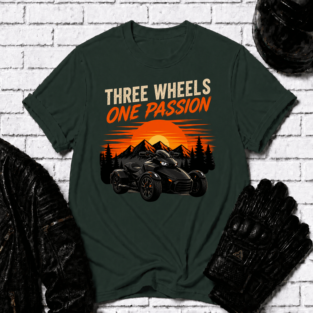 Three Wheels One Passion T-Shirt