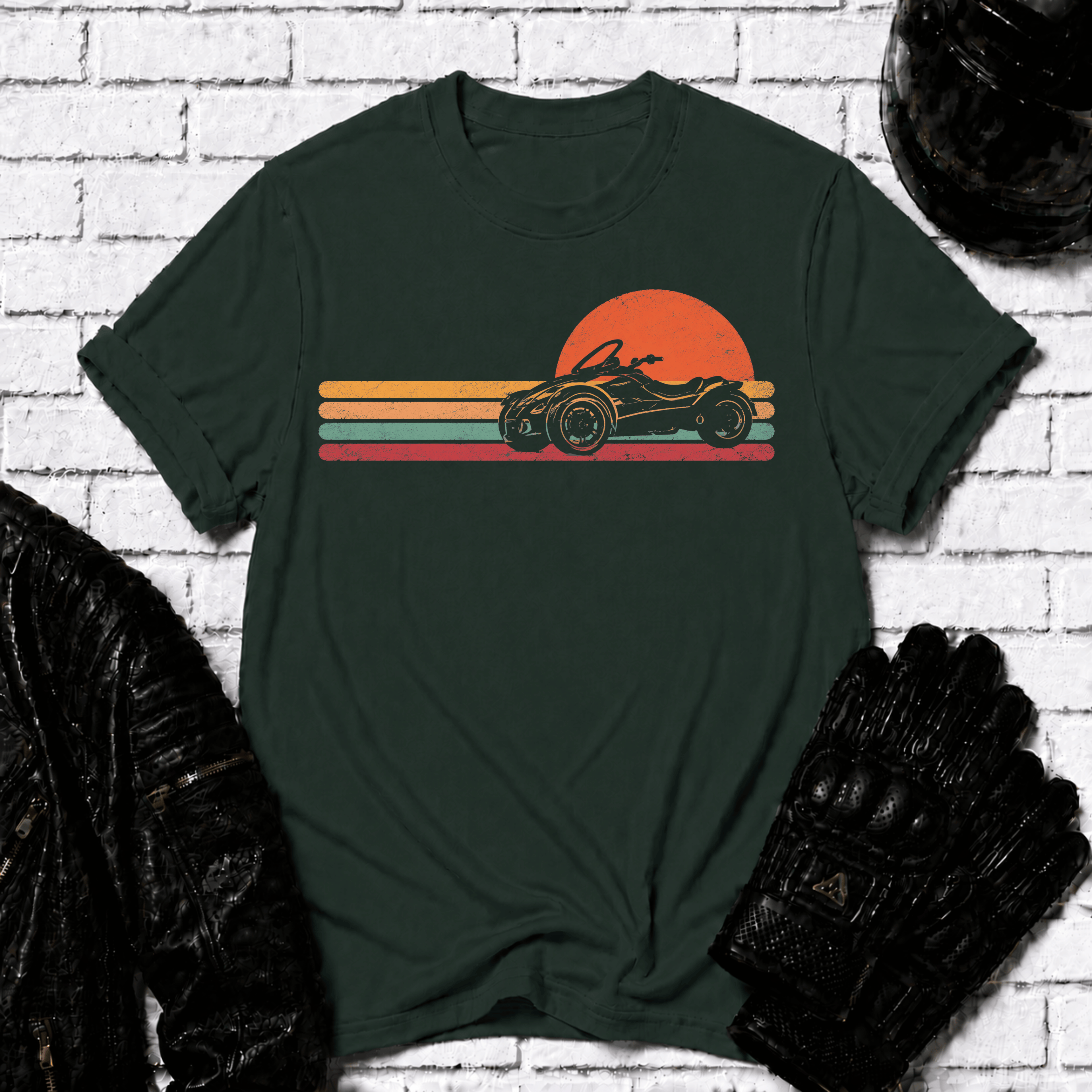 Retro Reverse Trike T- Shirt