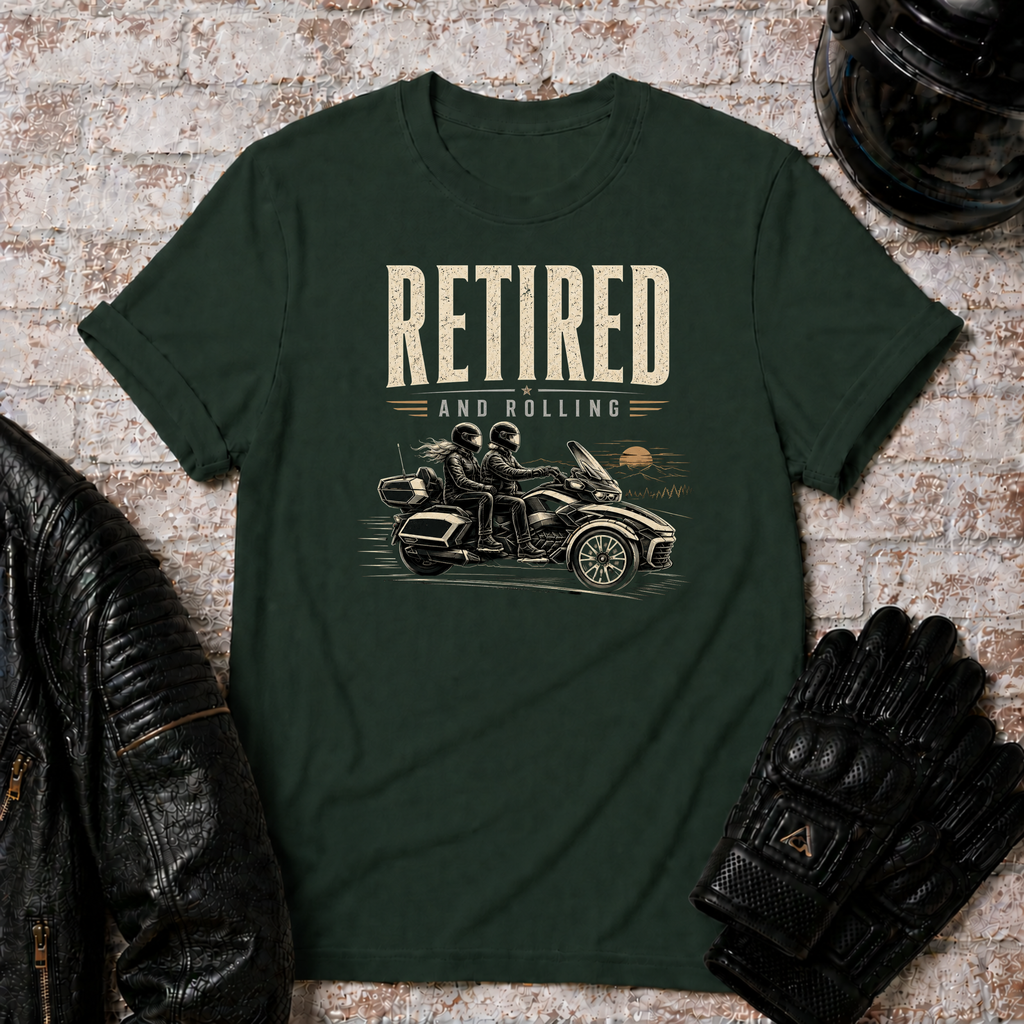 Retired And Rolling T-Shirt