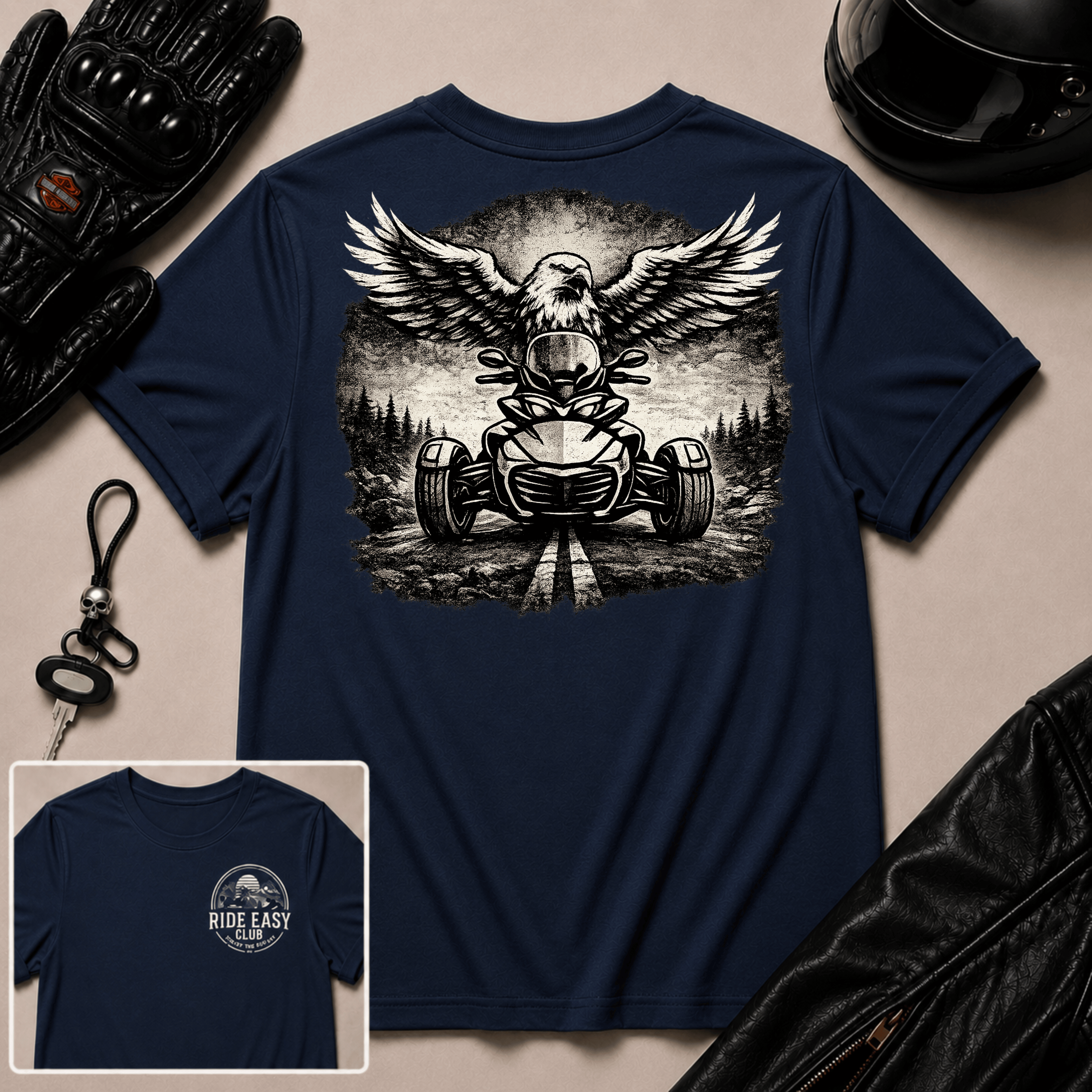 Eagle Riding Free