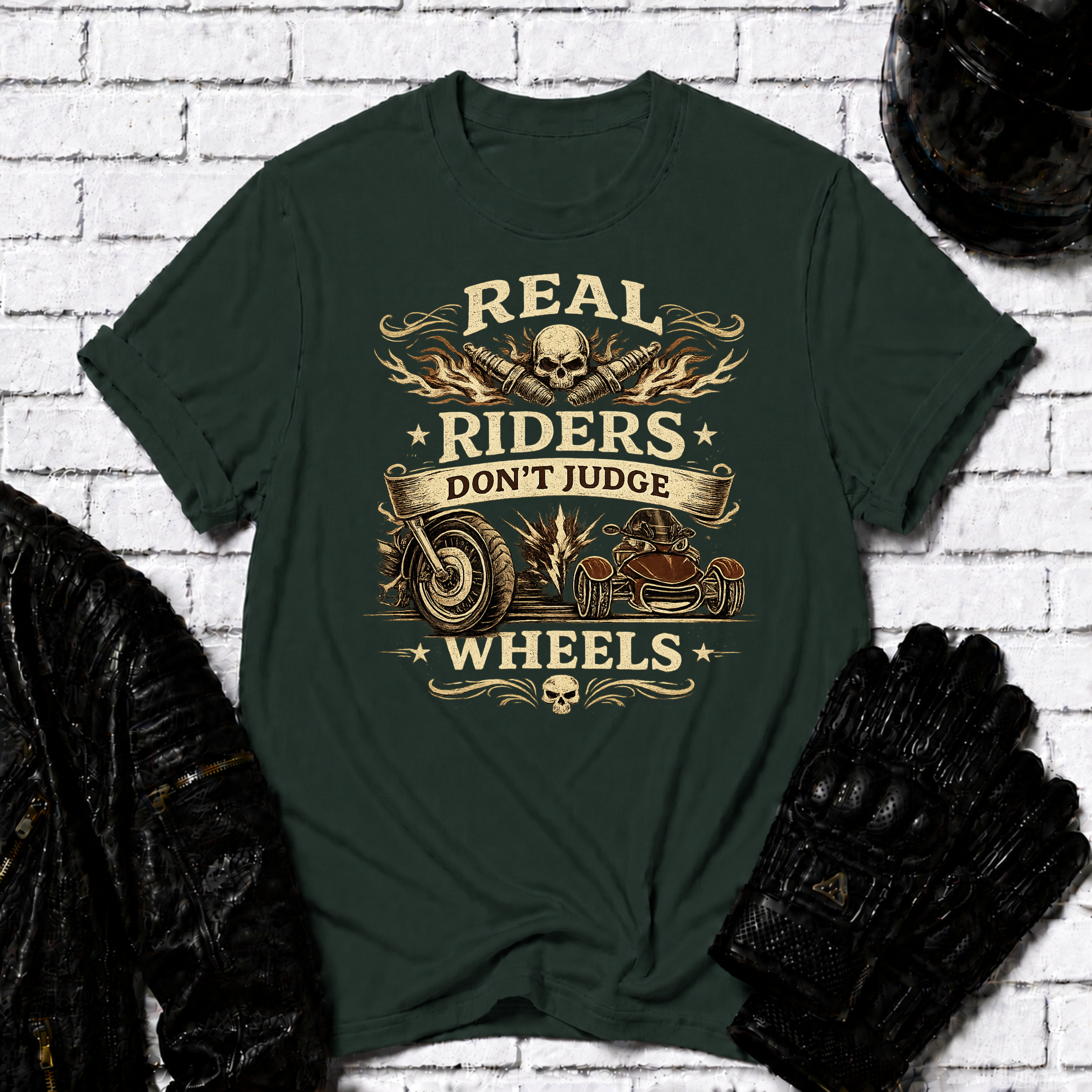 Dont Judge Wheels T-Shirt