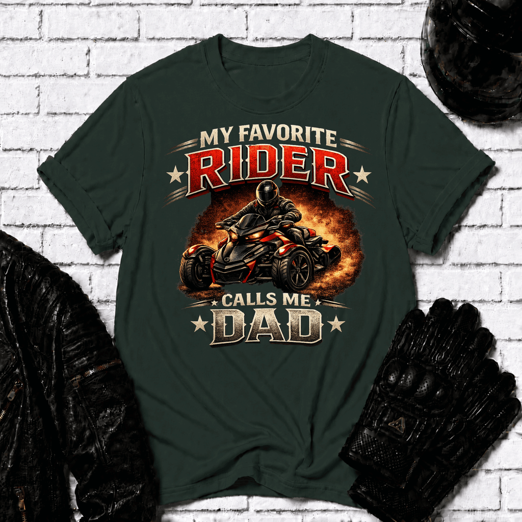 Favorite Rider Dad T-Shirt