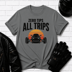 Zero Tips All Trips Sunset T-Shirt