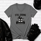 Still Riding Still Me V Neck T-Shirt