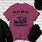 Miles Are My Therapy T-Shirt