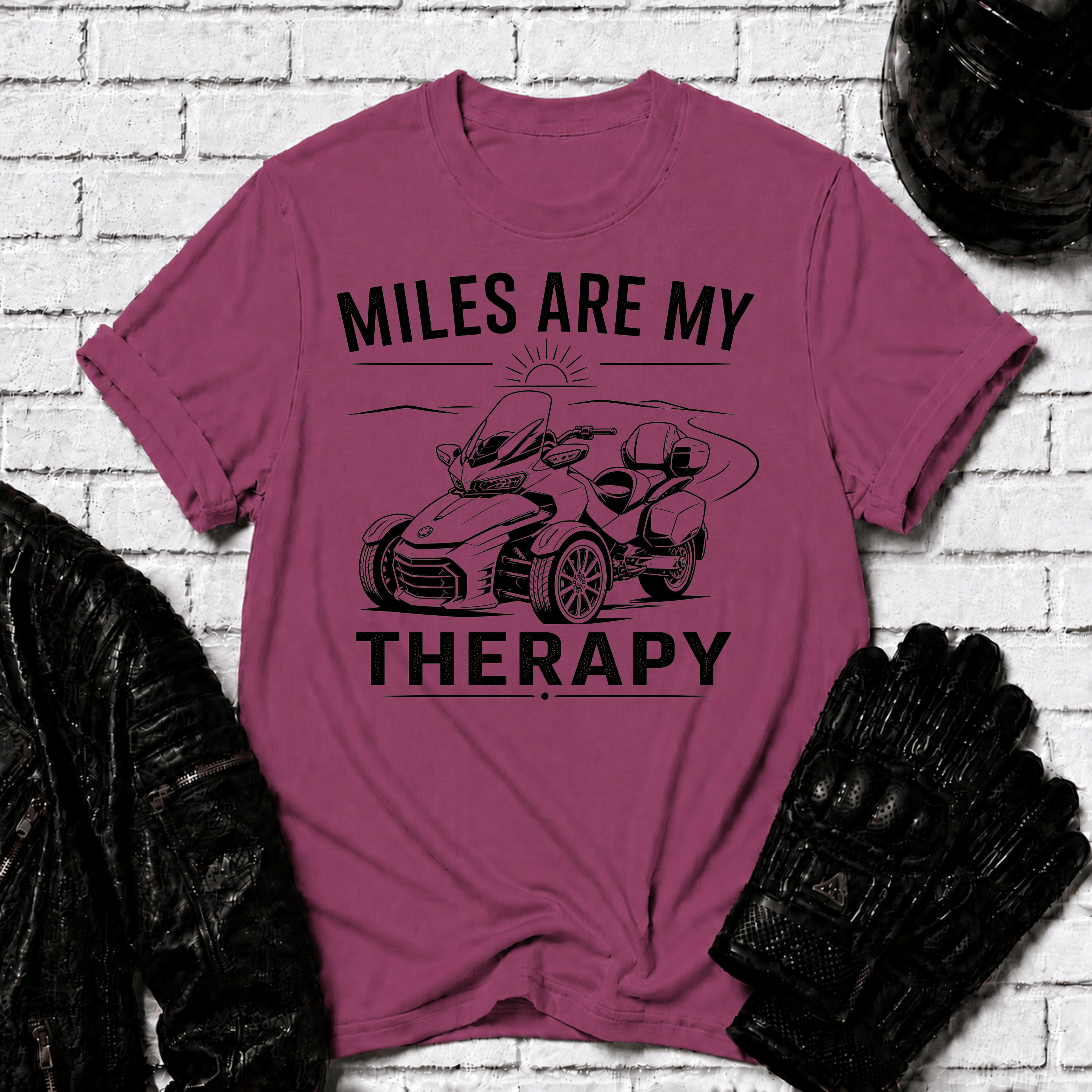 Miles Are My Therapy T-Shirt