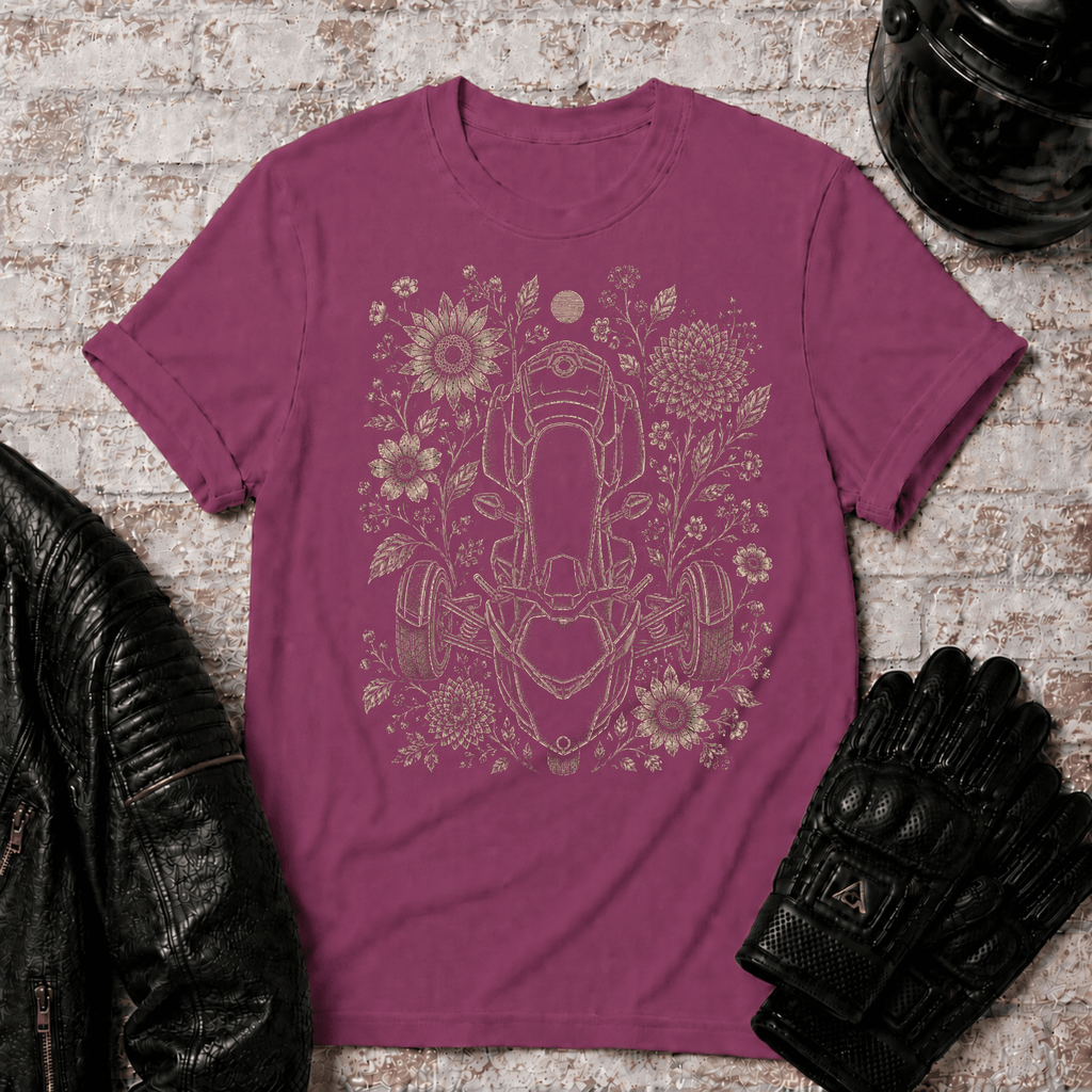Flowers Spyder T-Shirt