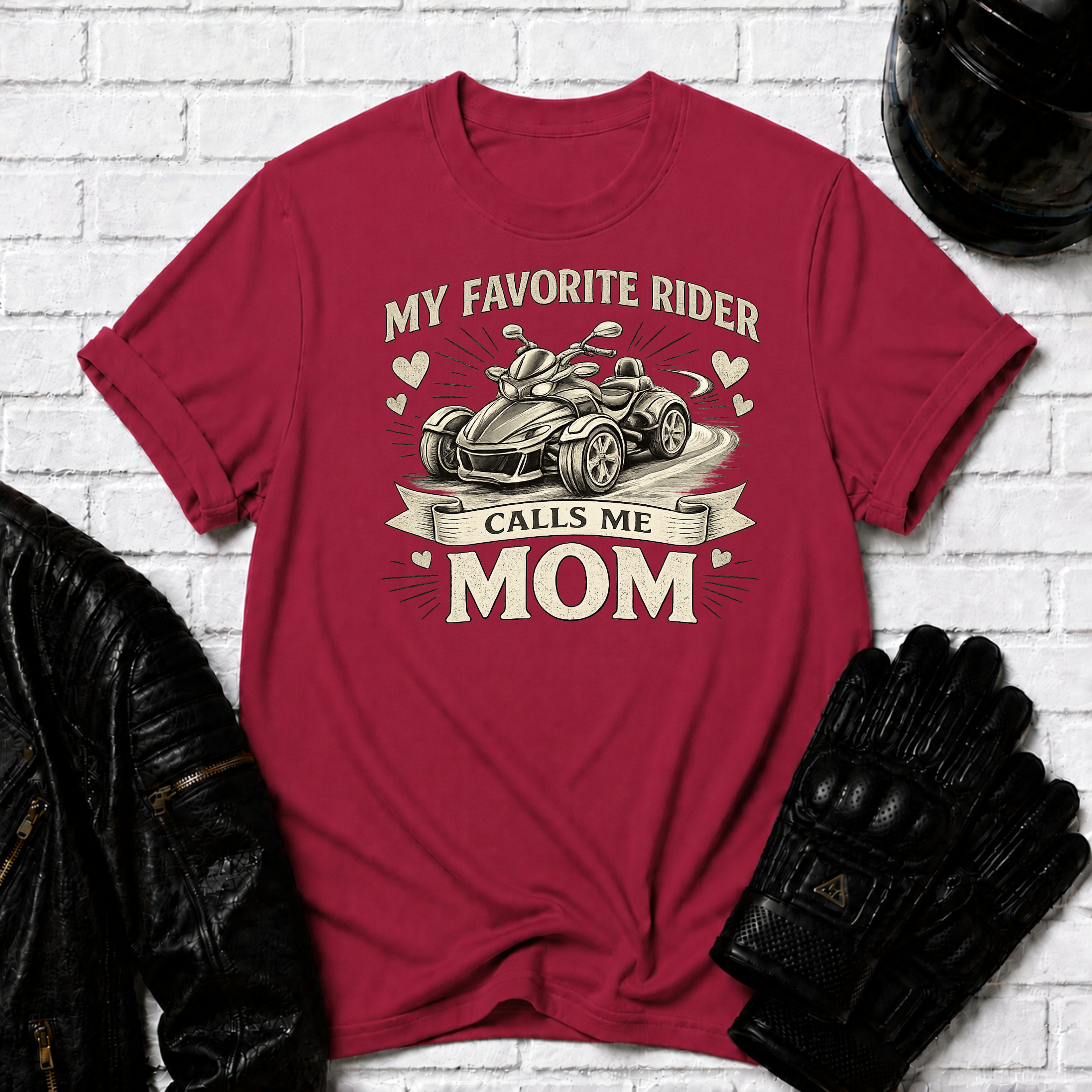 Favorite Rider Mom T-Shirt