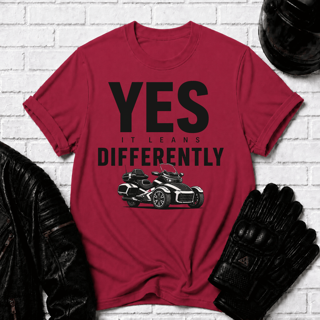Yes It Leans Differently T-Shirt
