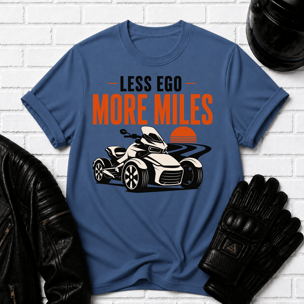 Less Ego More Miles T-Shirt