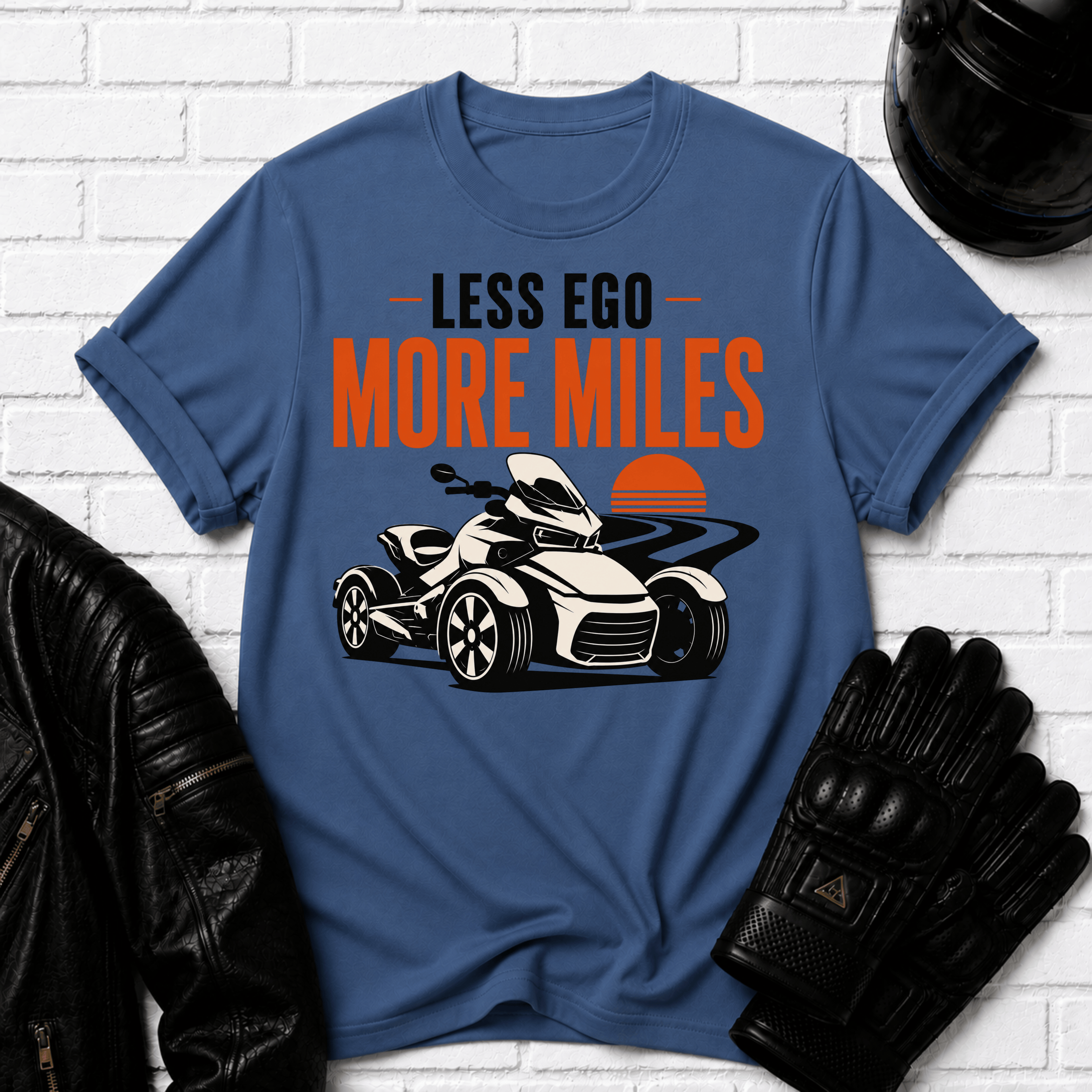 Less Ego More Miles T-Shirt