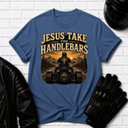 Jesus Take The Handlebars T-Shirt