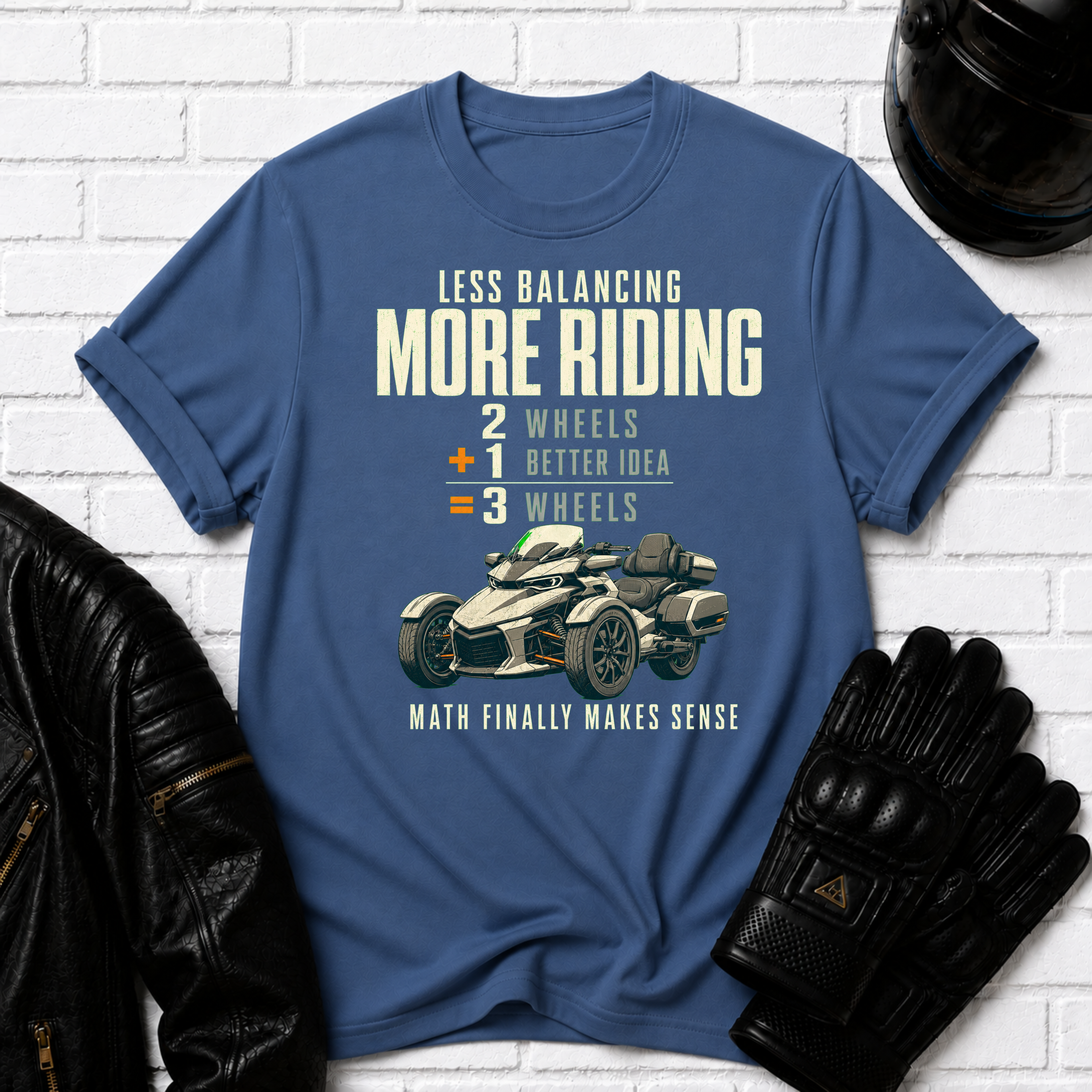 Less Balancing More Riding T-Shirt