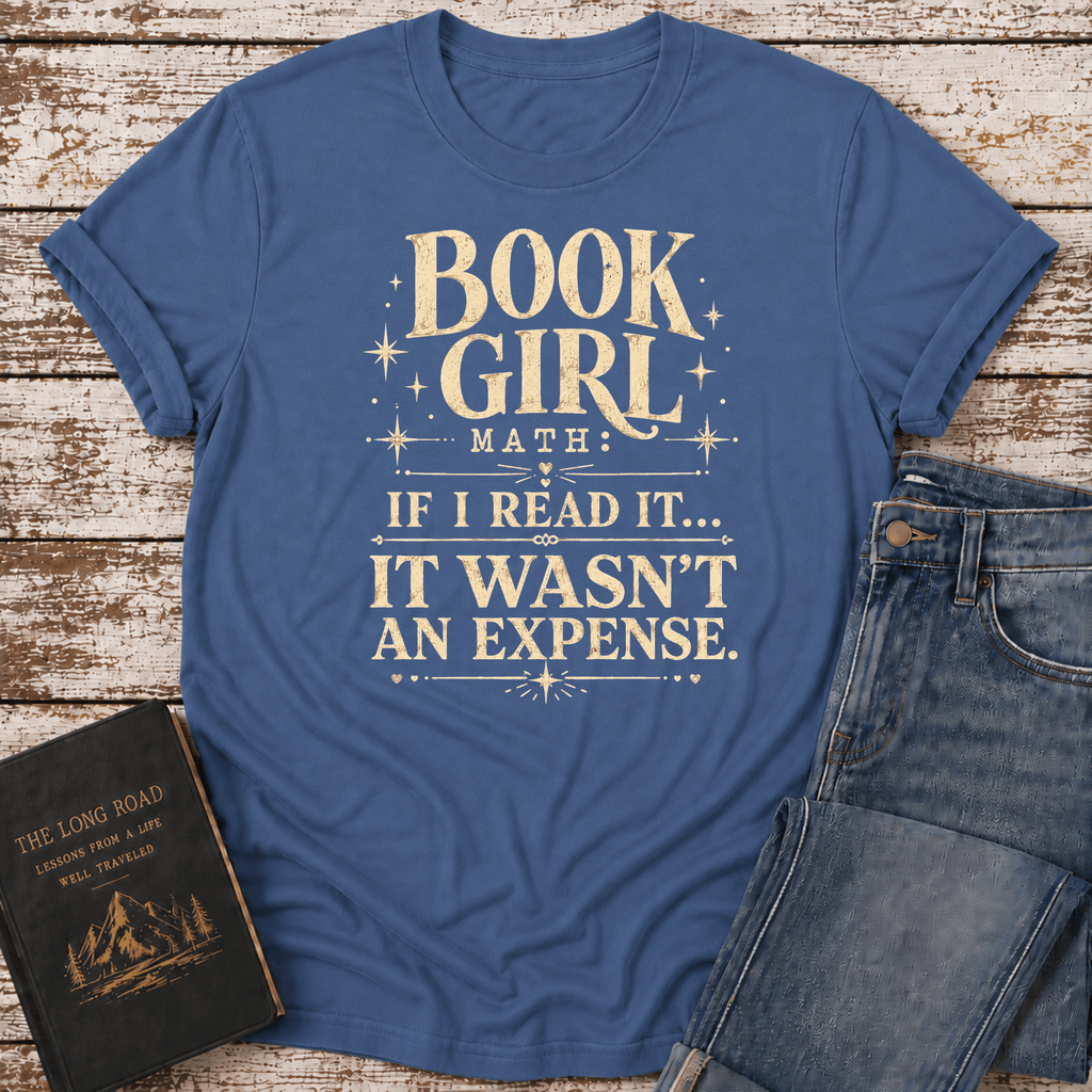 Book Girl Math T-Shirt