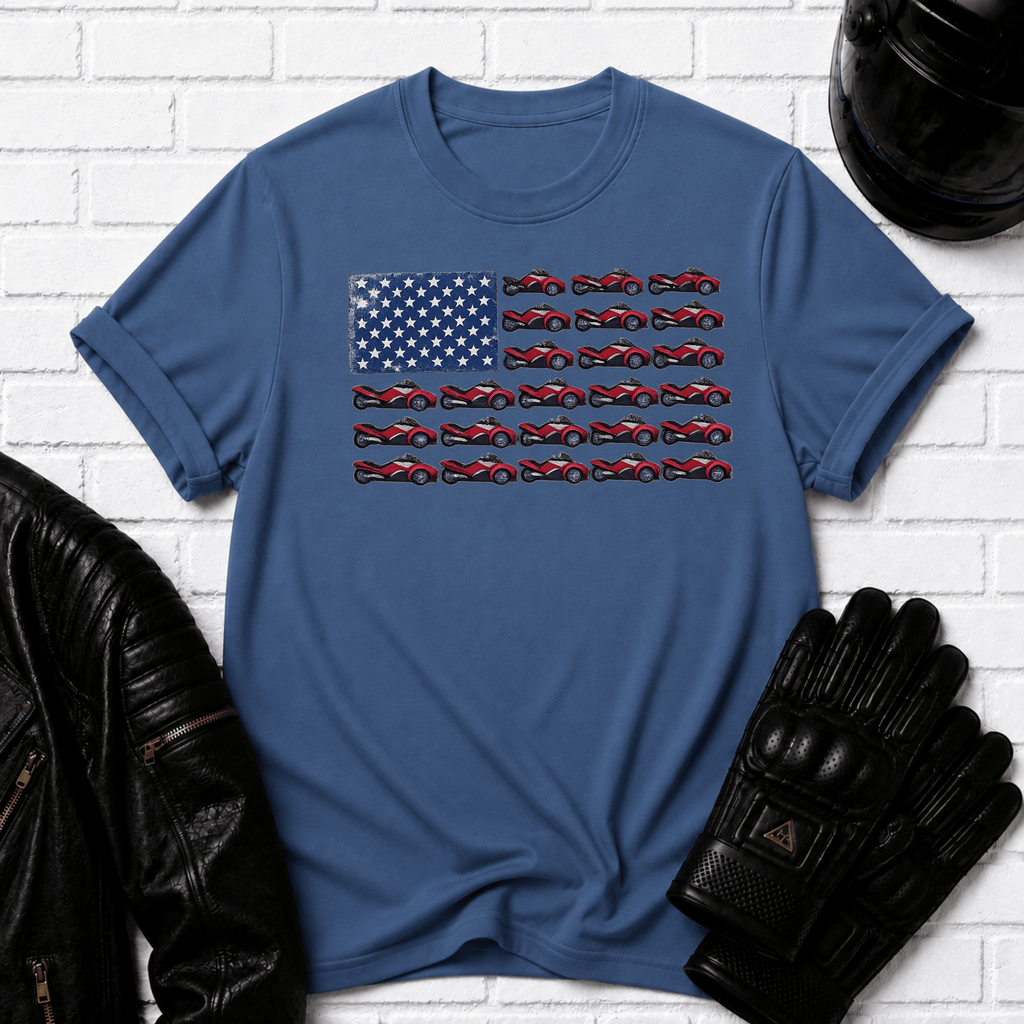 Flag of Bikes T-Shirt