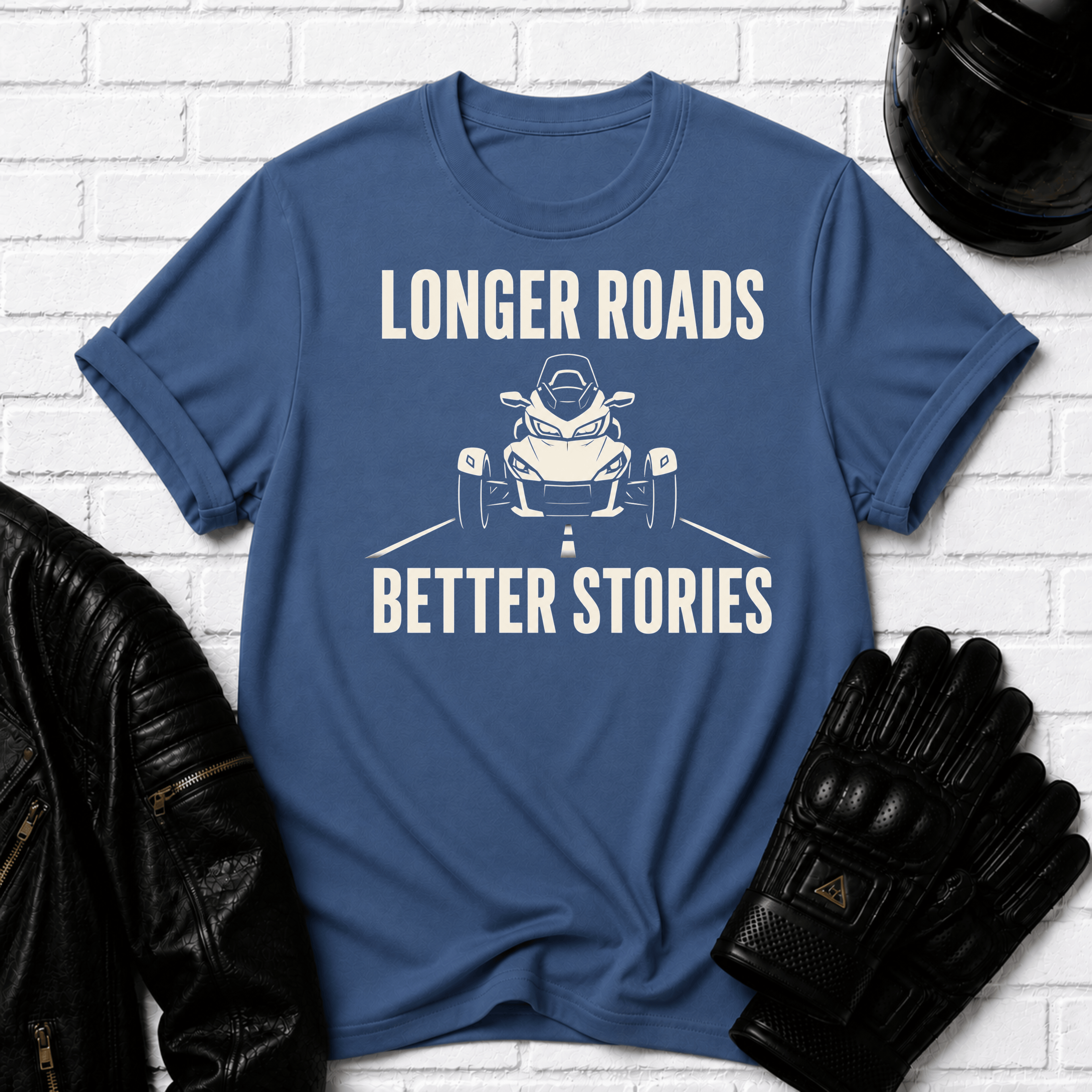 Longer Roads Better Stories T-Shirt