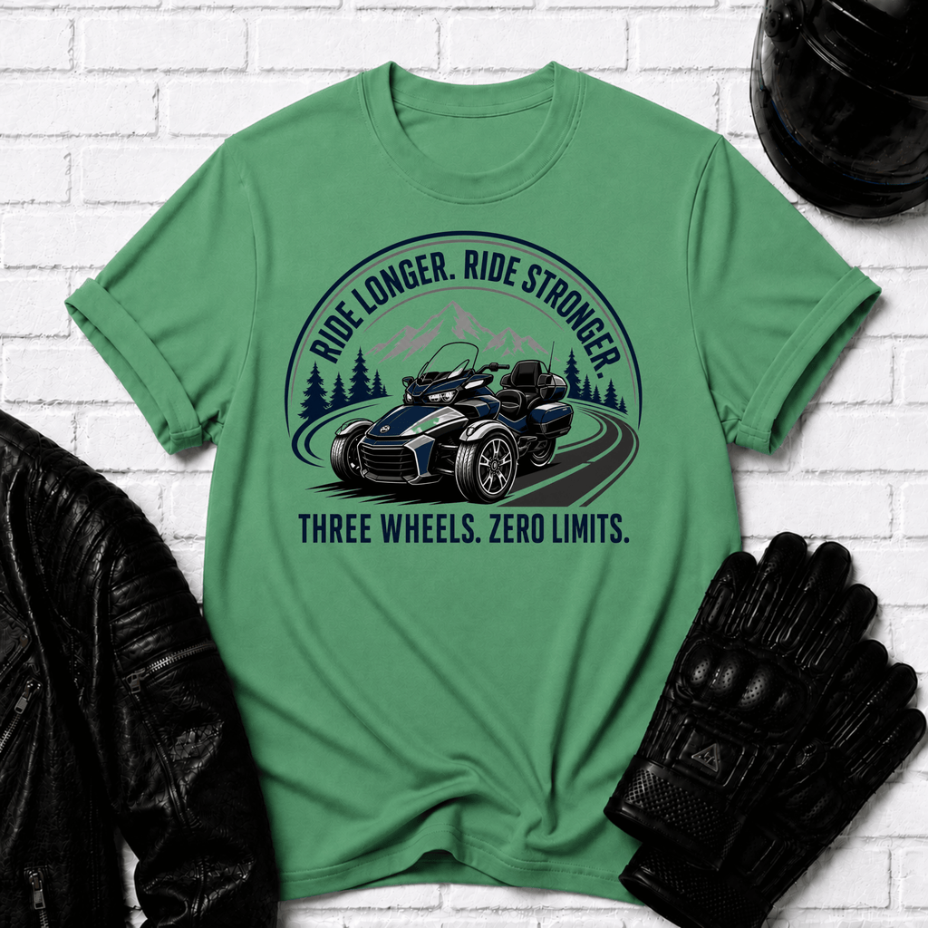 Ride Longer Ride Stronger T-Shirt