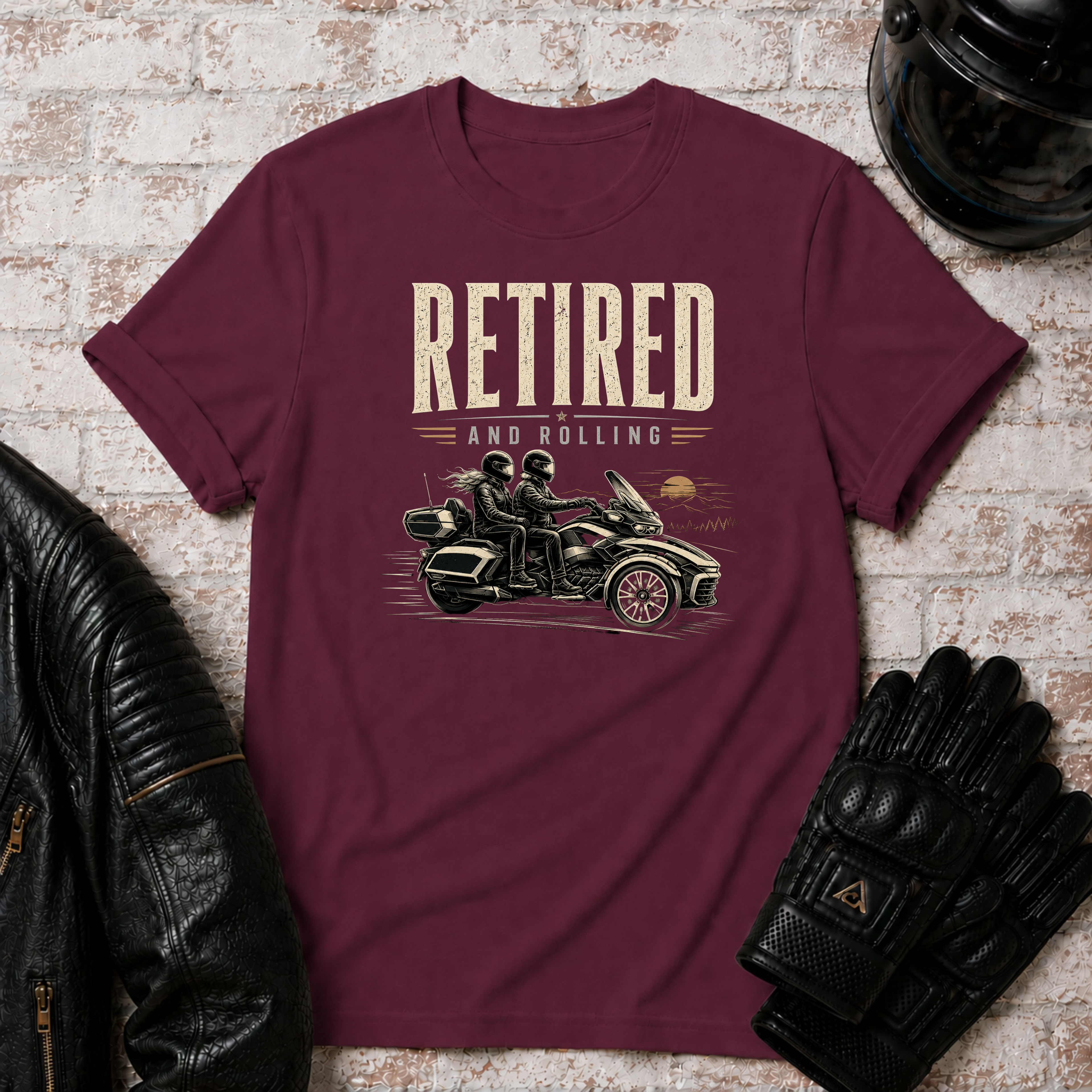 Retired And Rolling T-Shirt