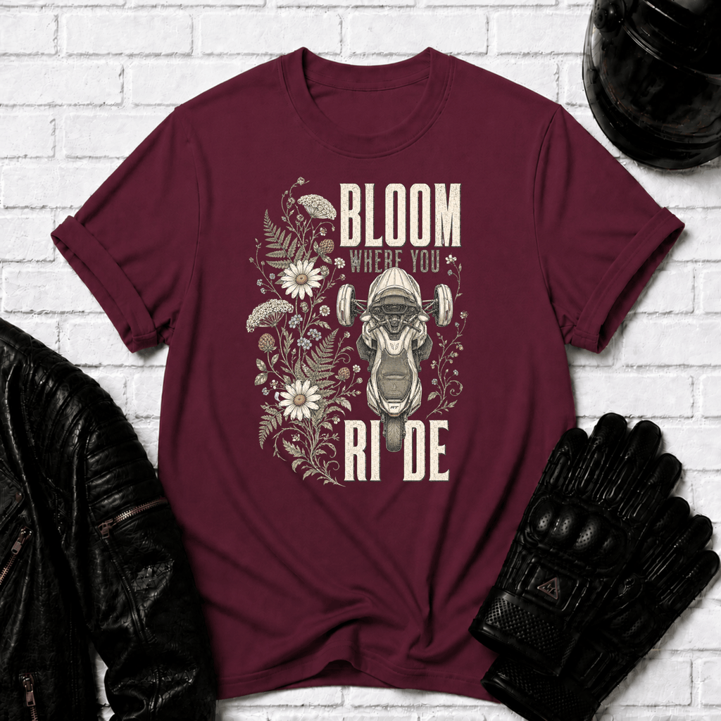 Bloom Where You Ride T-Shirt