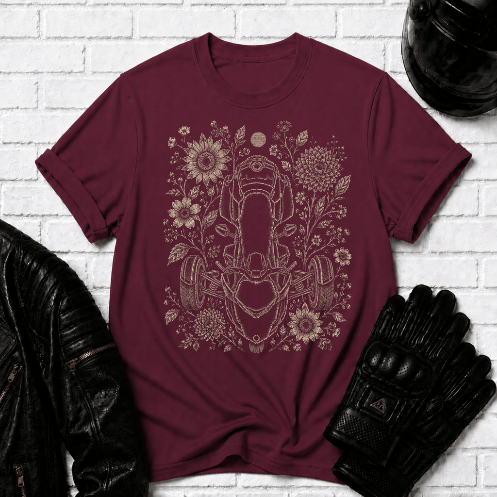 Flowers Spyder T-Shirt